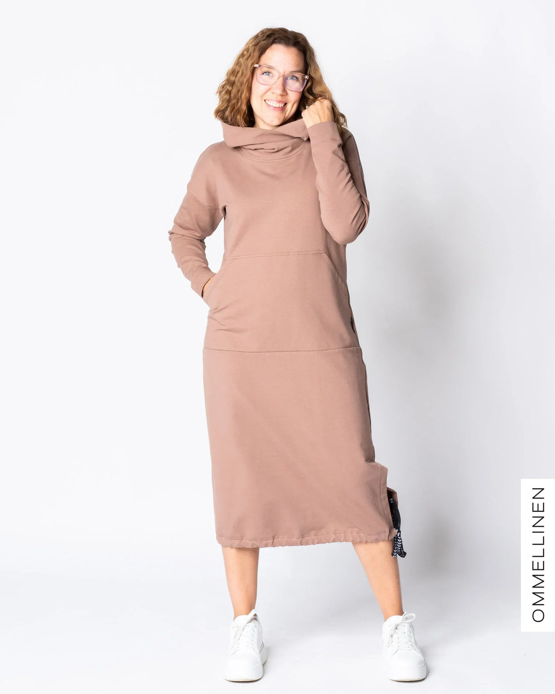 COLLARI dress, cacao