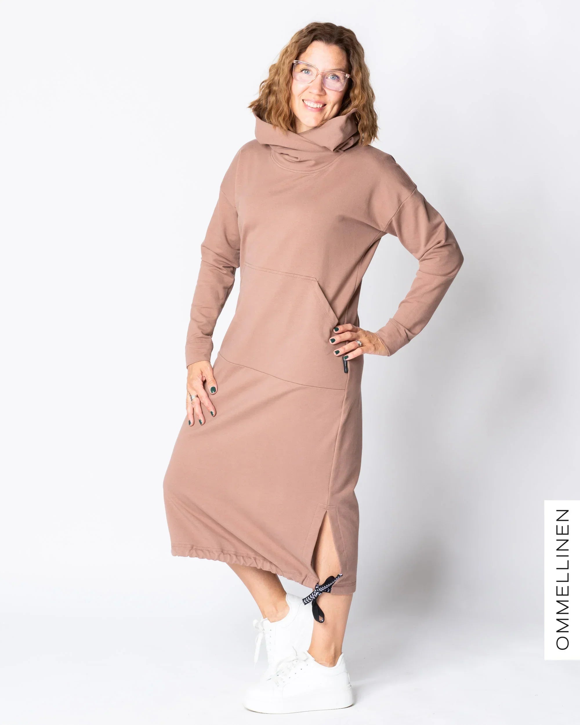 COLLARI dress, cacao