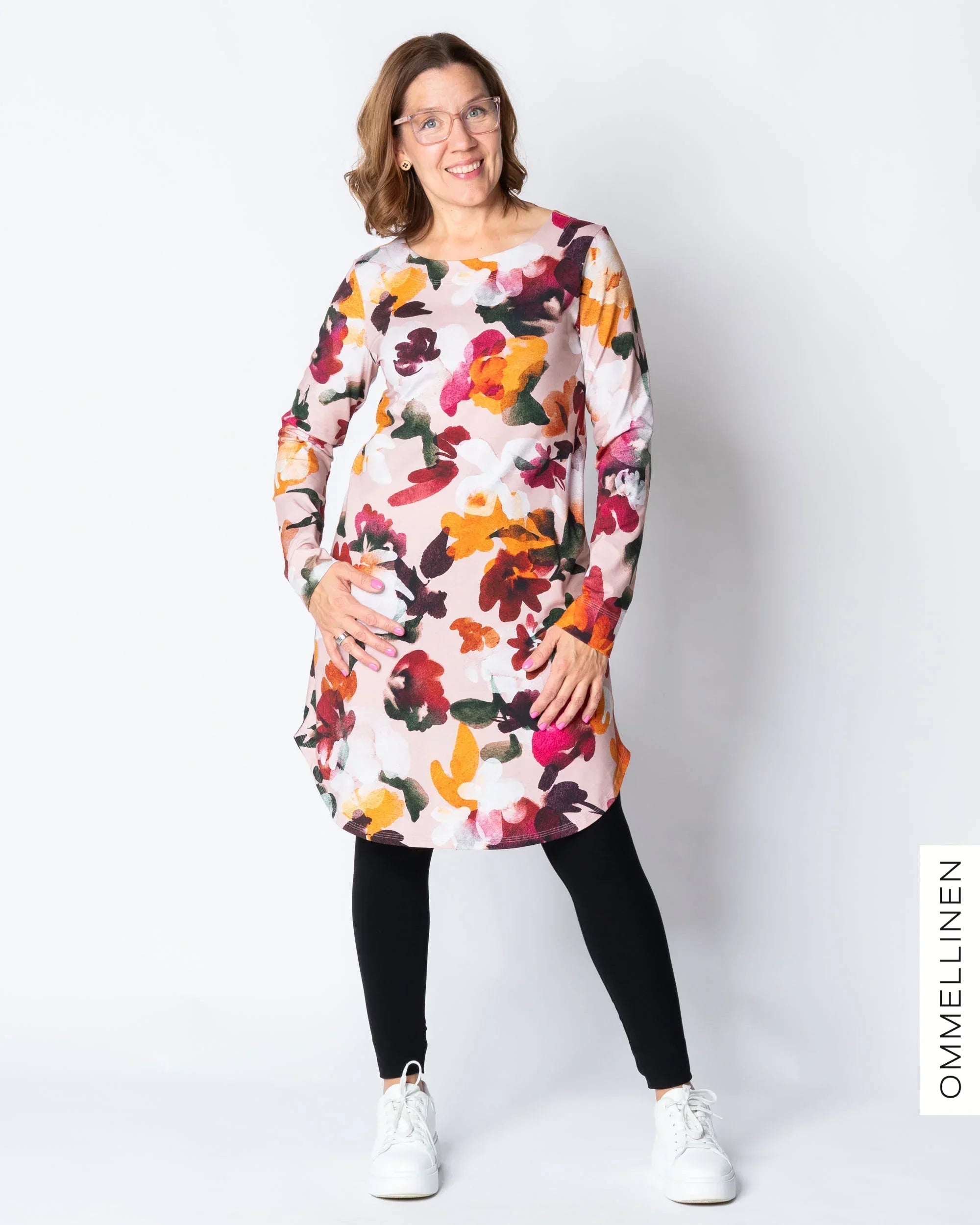 KAMOON tunic, Kukkaisa - light