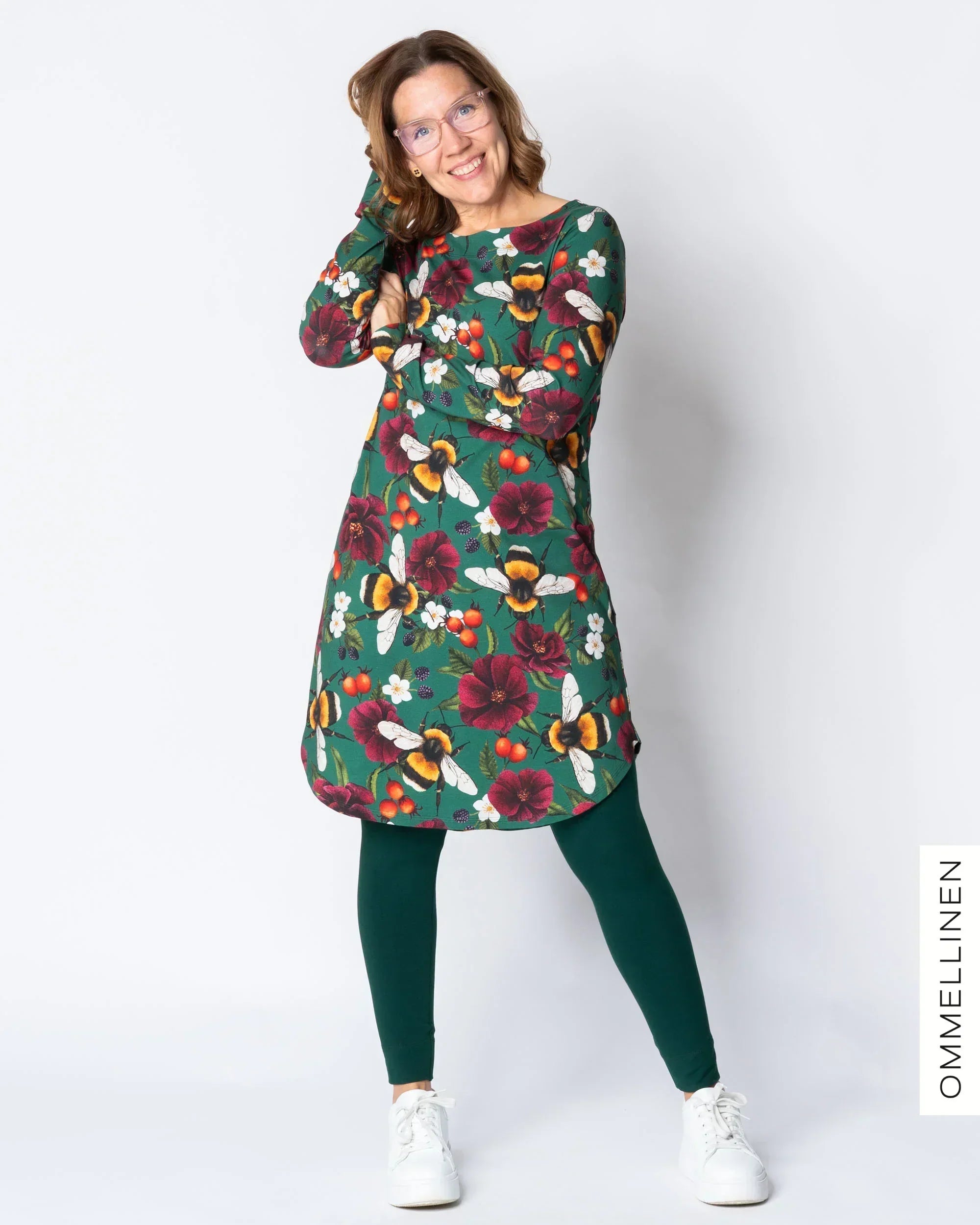 LEMPI leggings, emerald