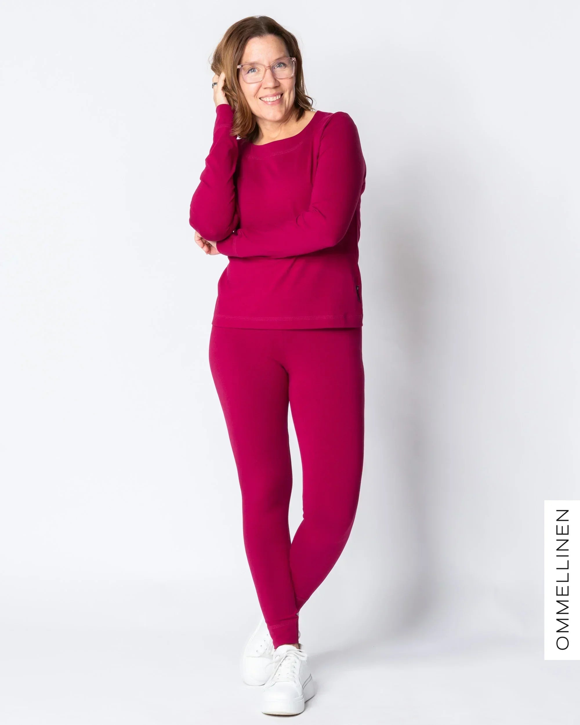 LEMPI leggings, ruby