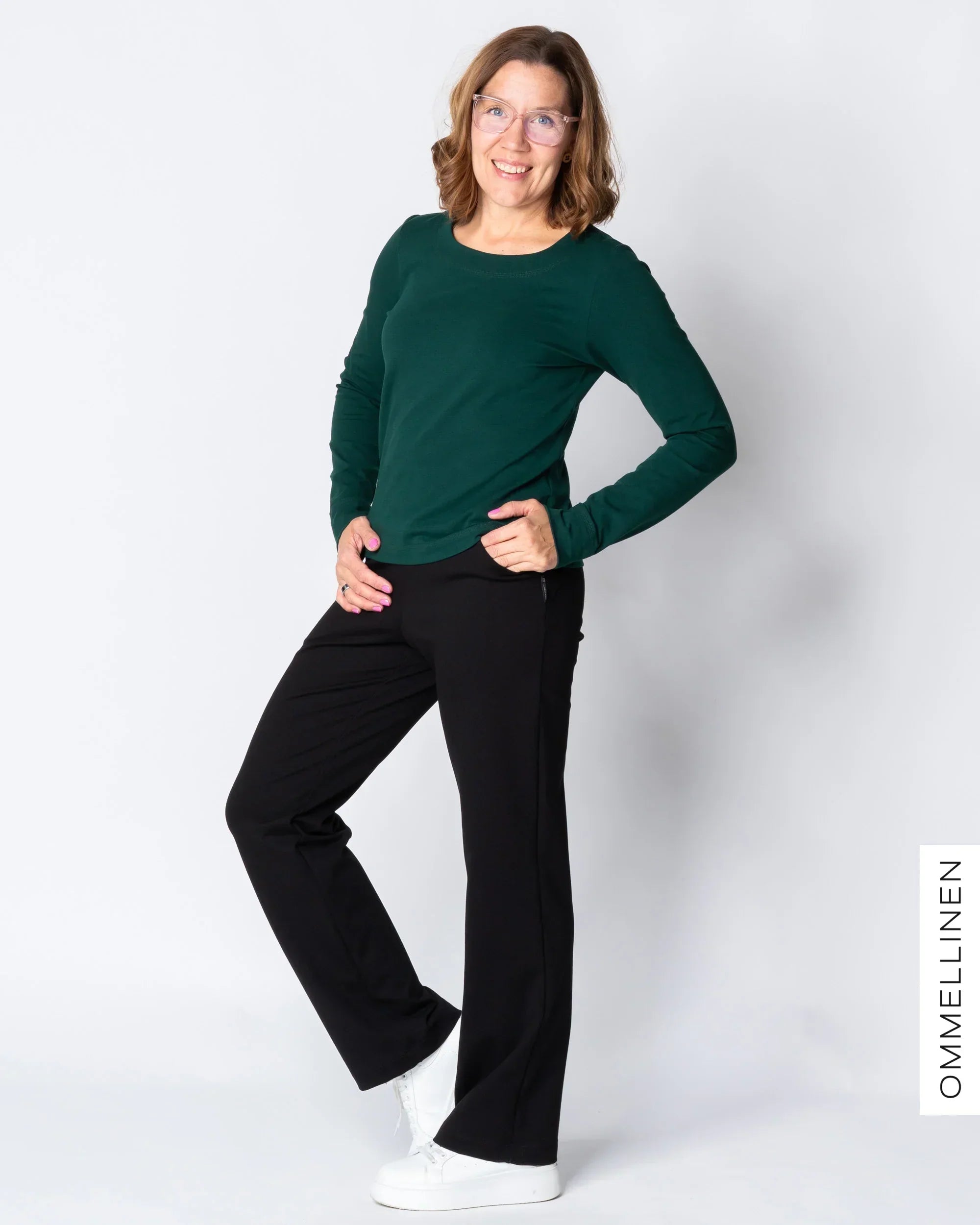 TYYLI pants - NORMAL LENGTH, black