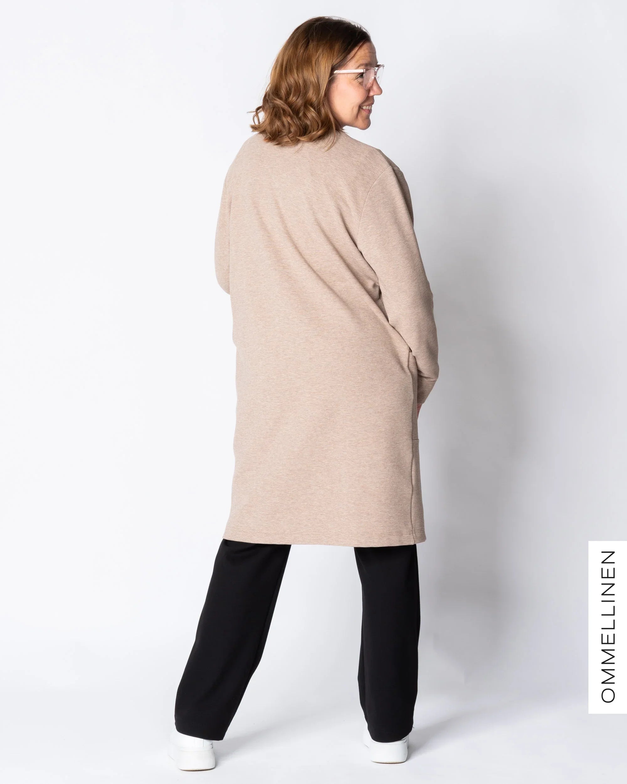 SÄRMÄ jacket, melange sand