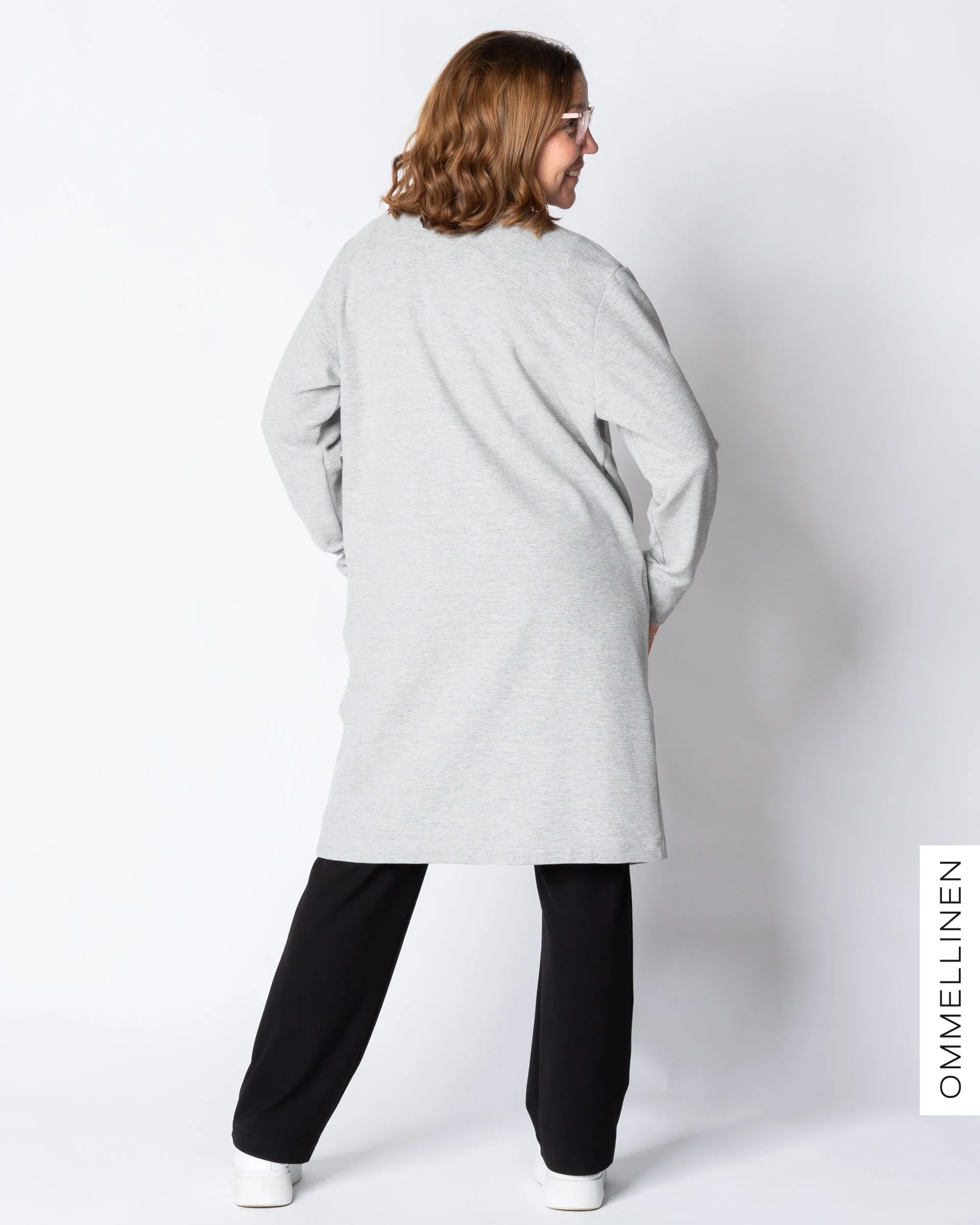 SÄRMÄ jacket, melange grey