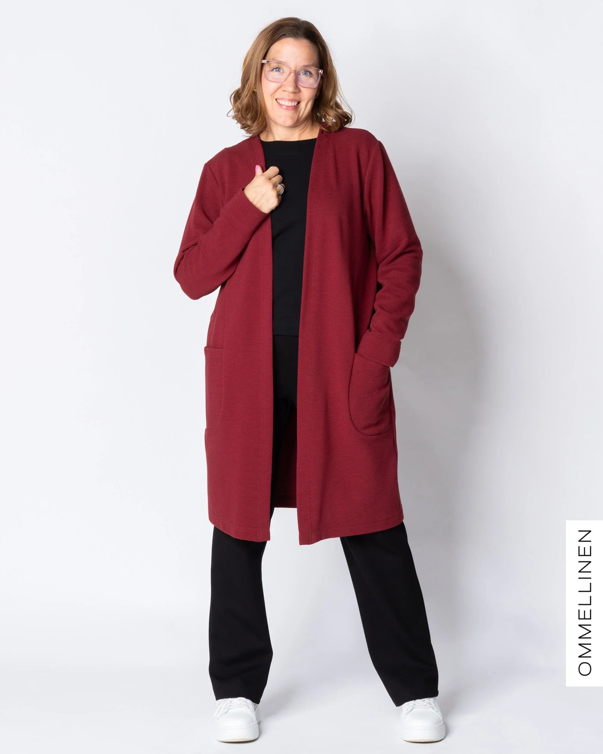 SÄRMÄ jacket, burgundy