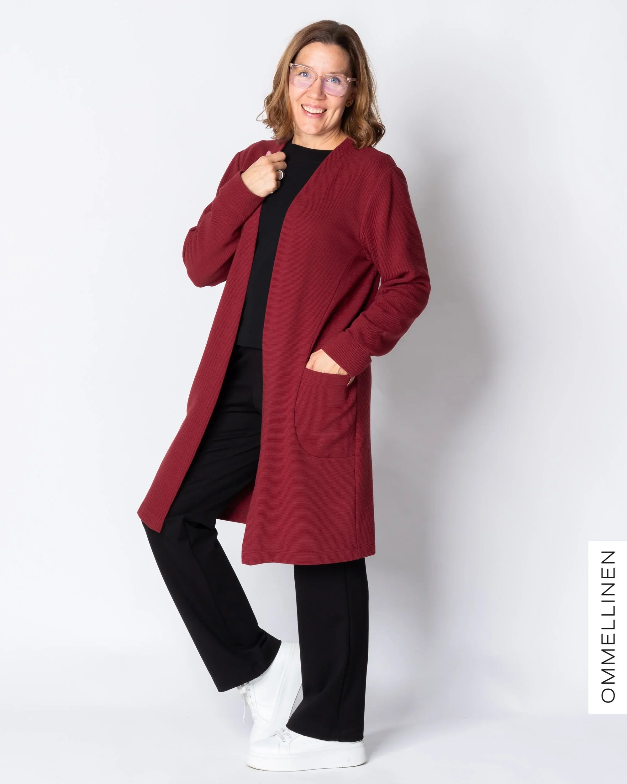 SÄRMÄ jacket, burgundy