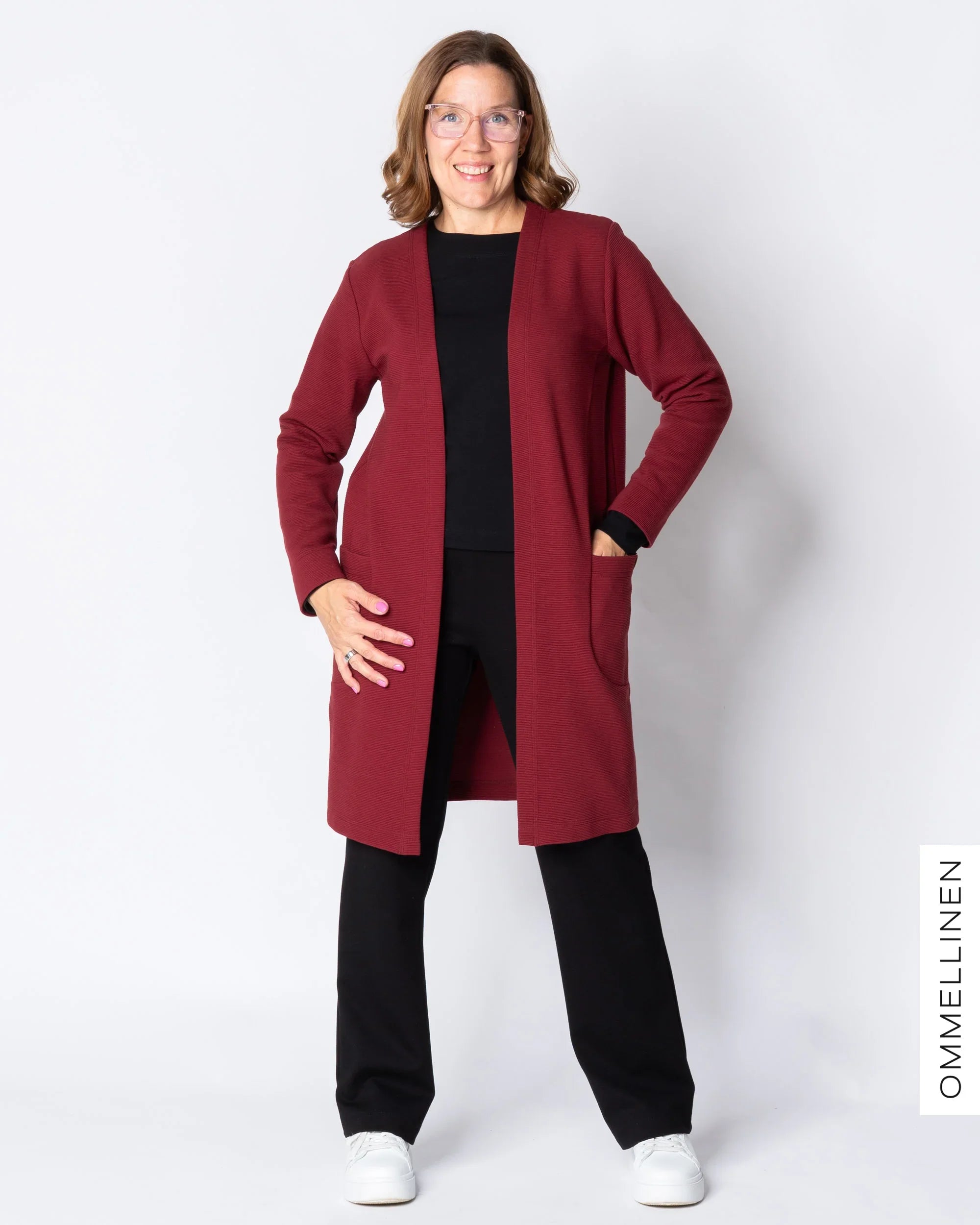 SÄRMÄ jacket, burgundy