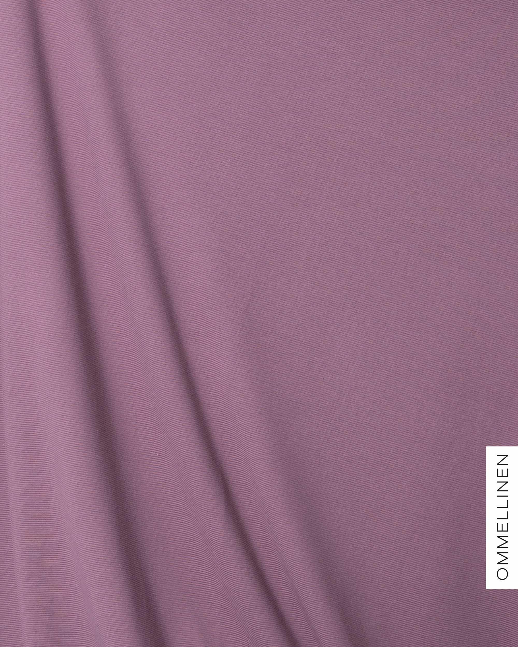 Ottoman - cotton knit, plum