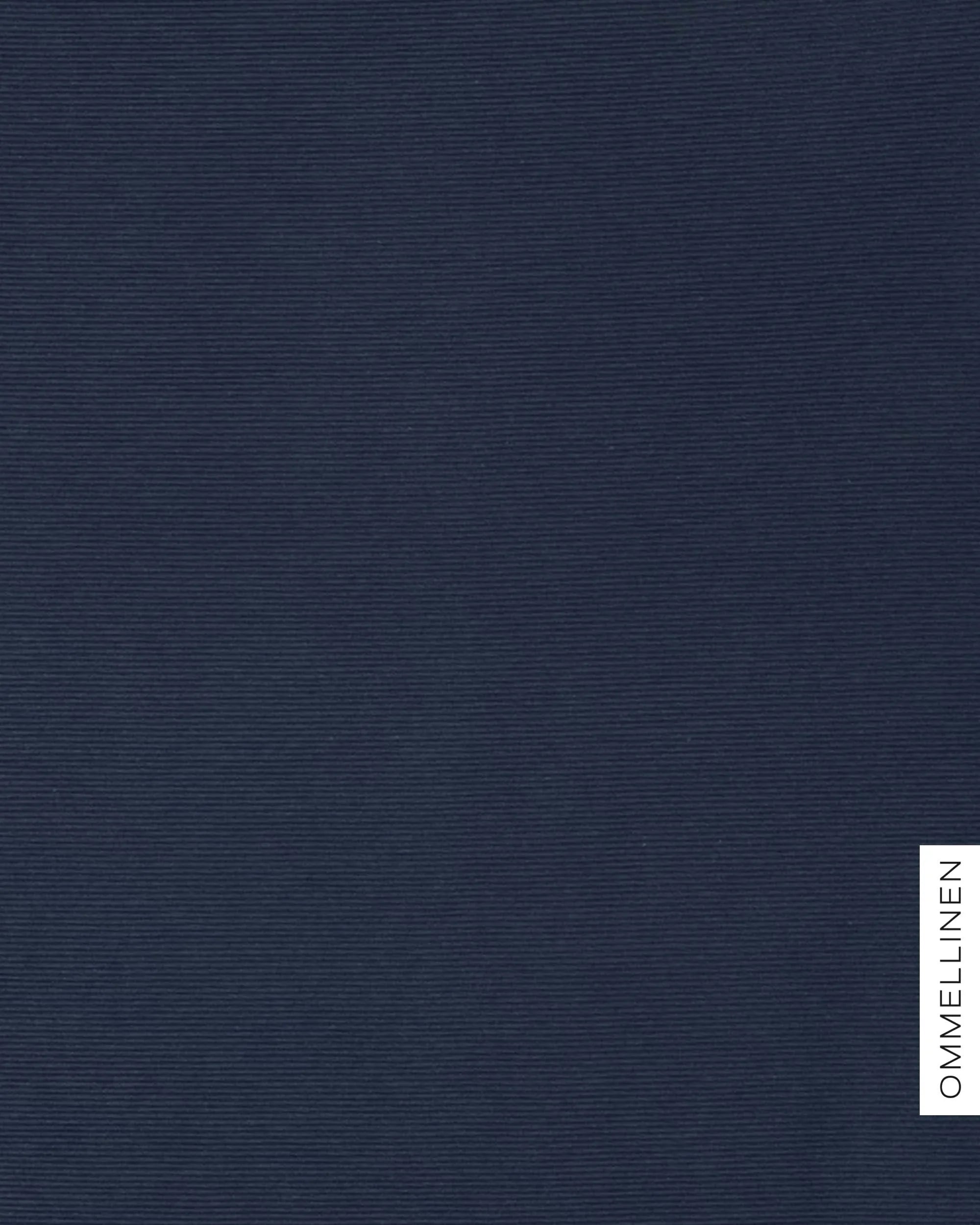 Ottoman - cotton knit, navy