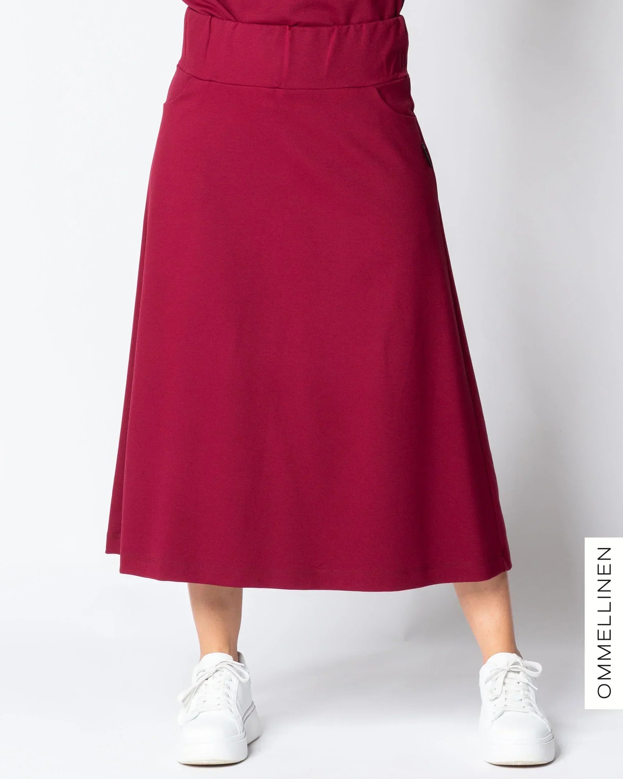 LUOTTO skirt, burgundy