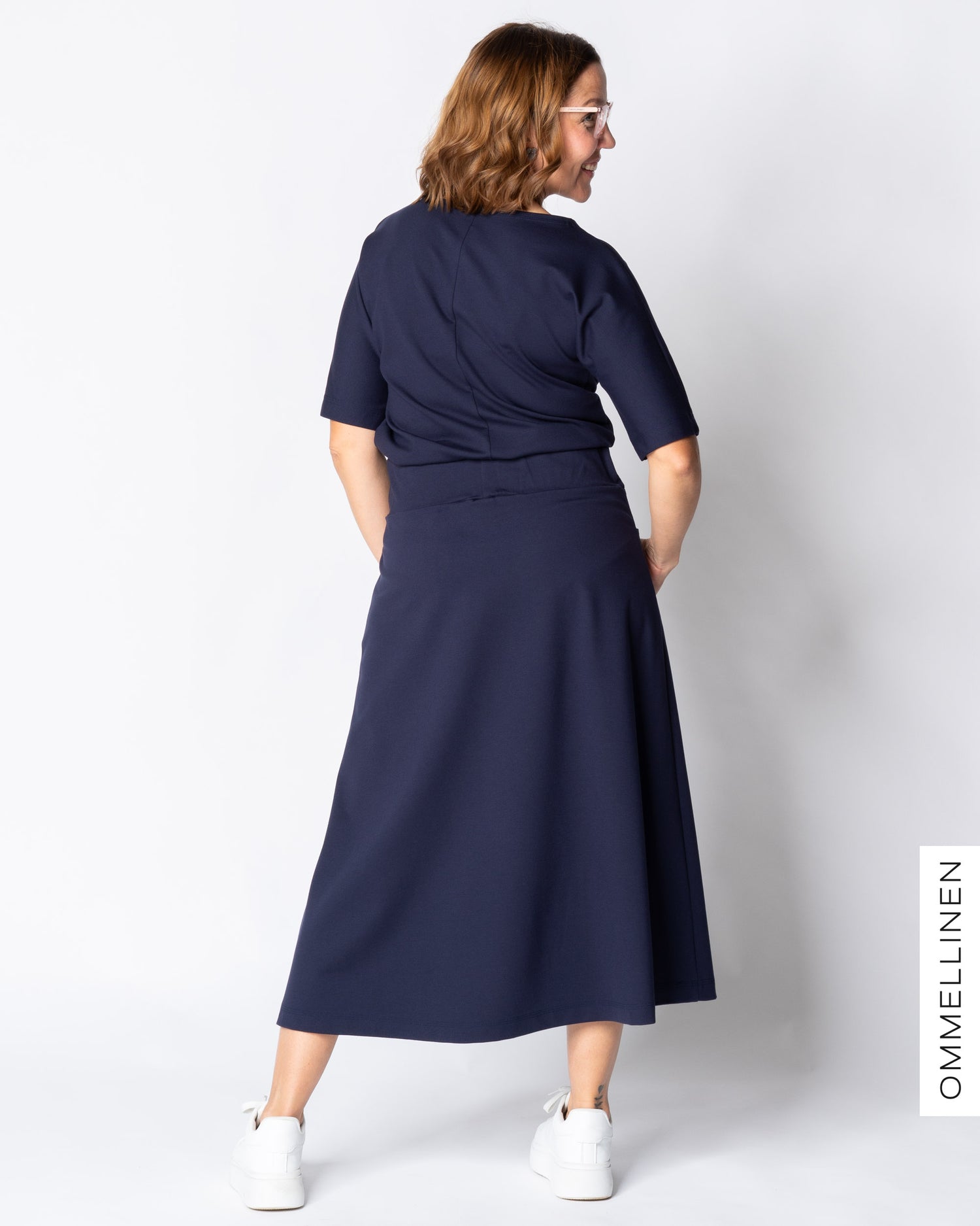 WHOOPS! LUOTTO skirt, deep blue - 2XL