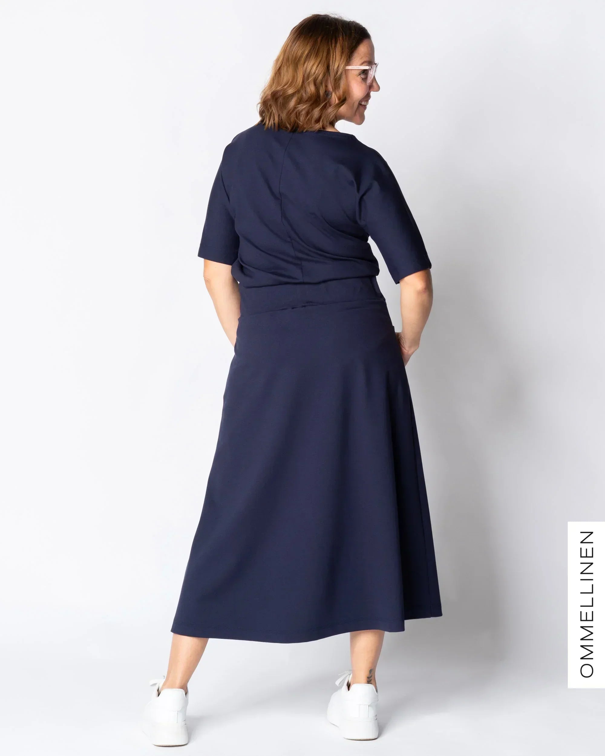 LUOTTO skirt, deep blue