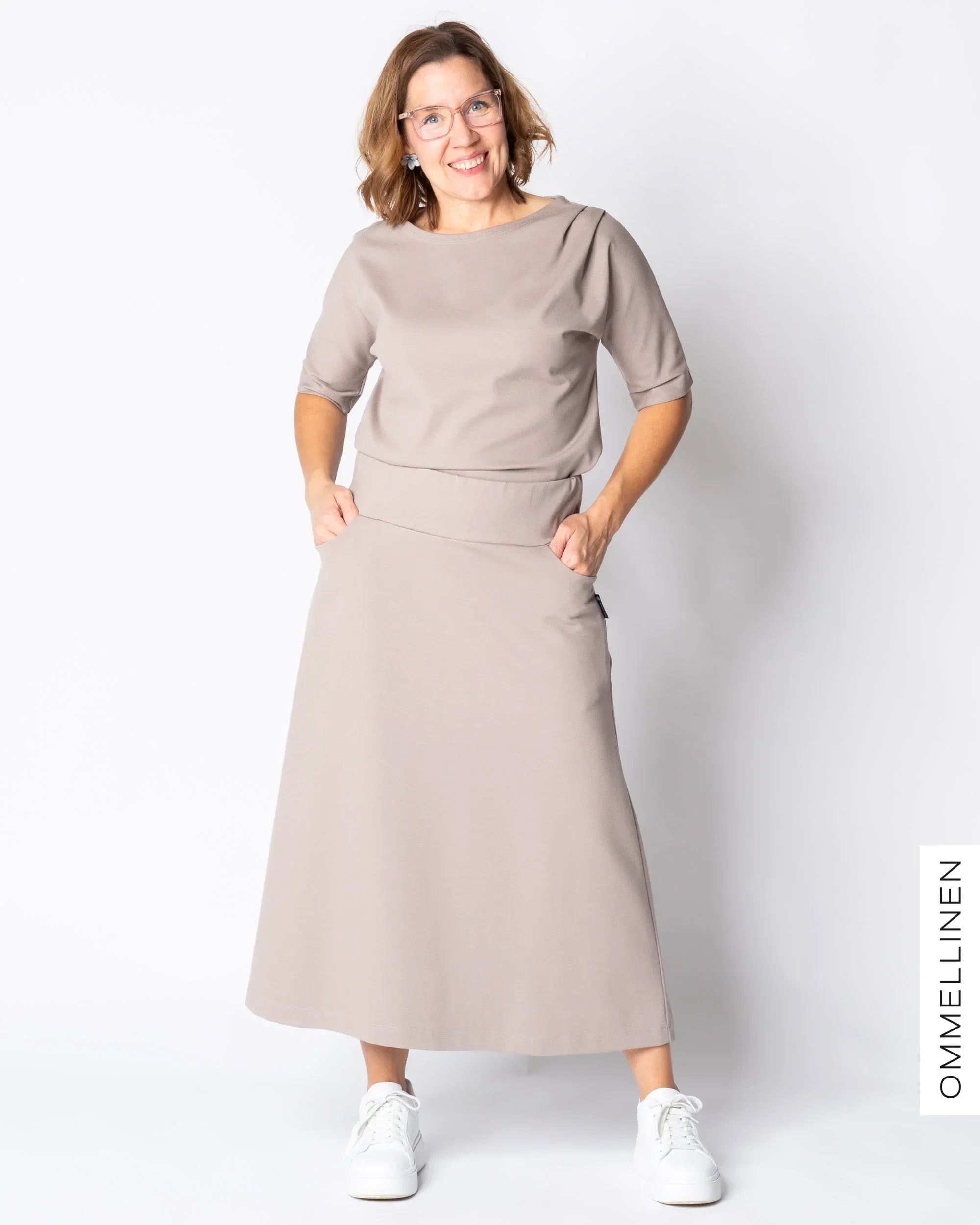 WHOOPS! LUOTTO skirt, latte - S