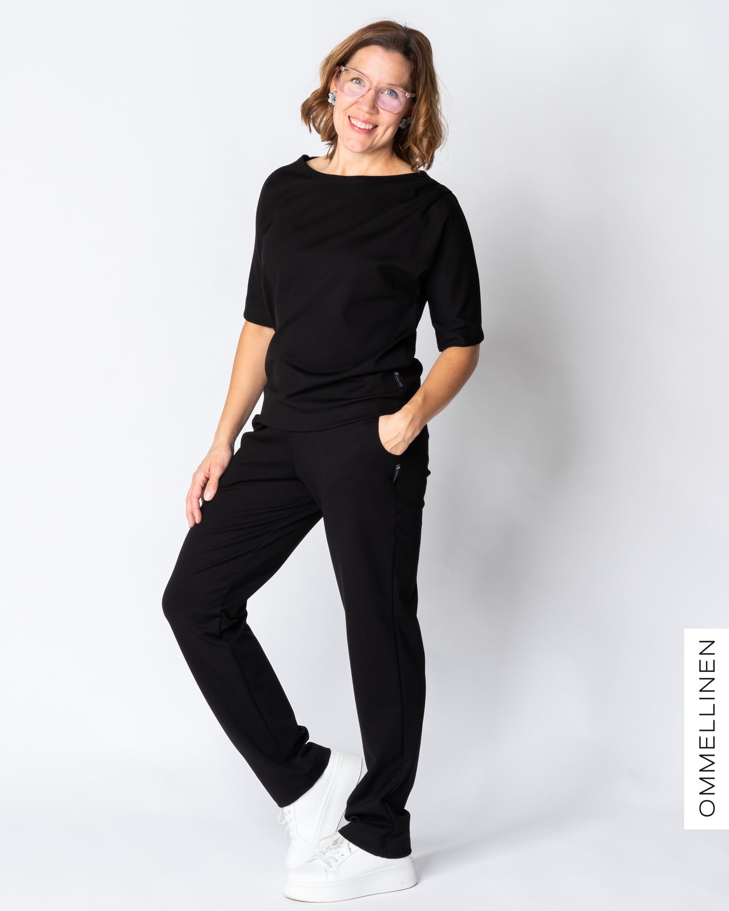PERUS pants, black