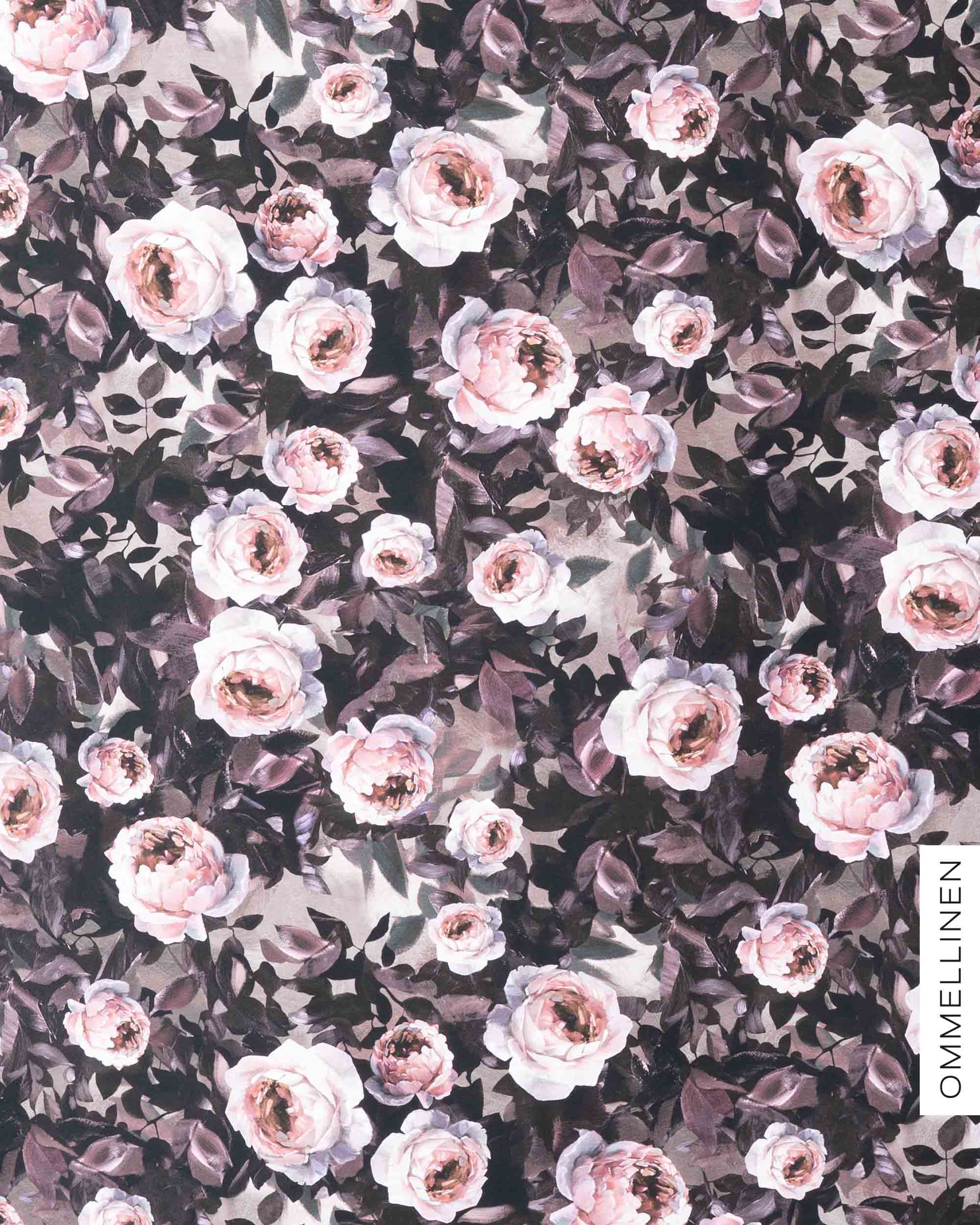 Jersey - PRE-CUT, Lumous continuous - sepia