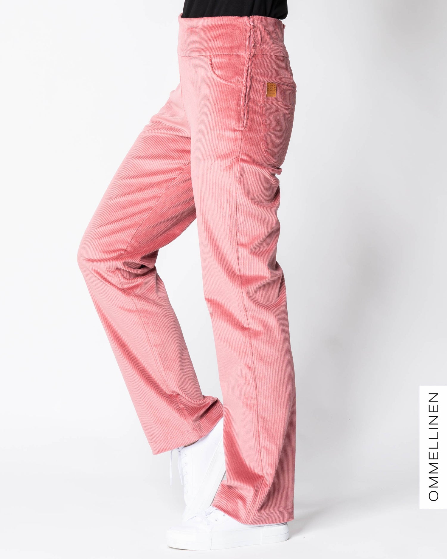 POCKET corduroy pants - NORMAL LENGTH, rose
