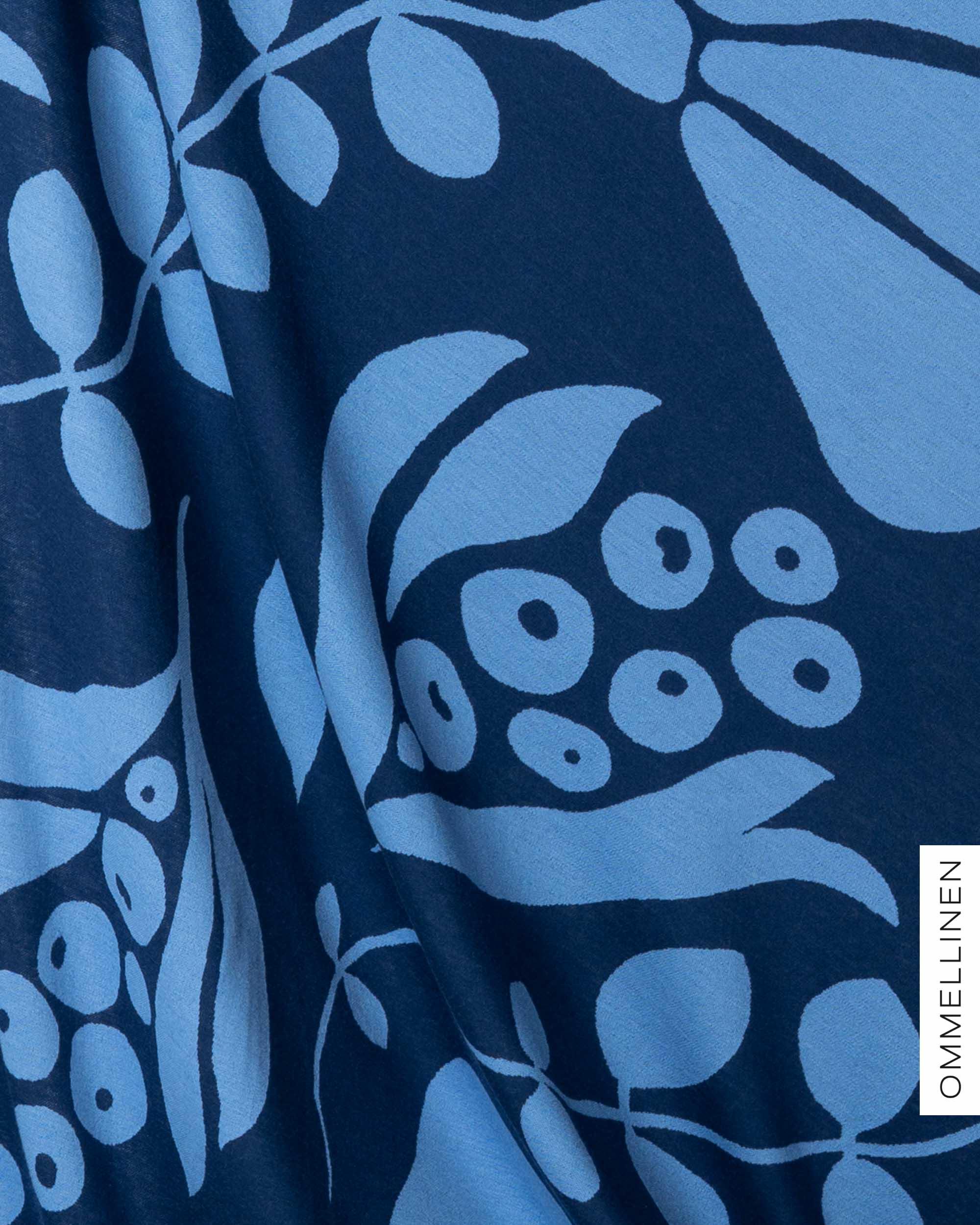 Merino wool, Kaunotar - blue