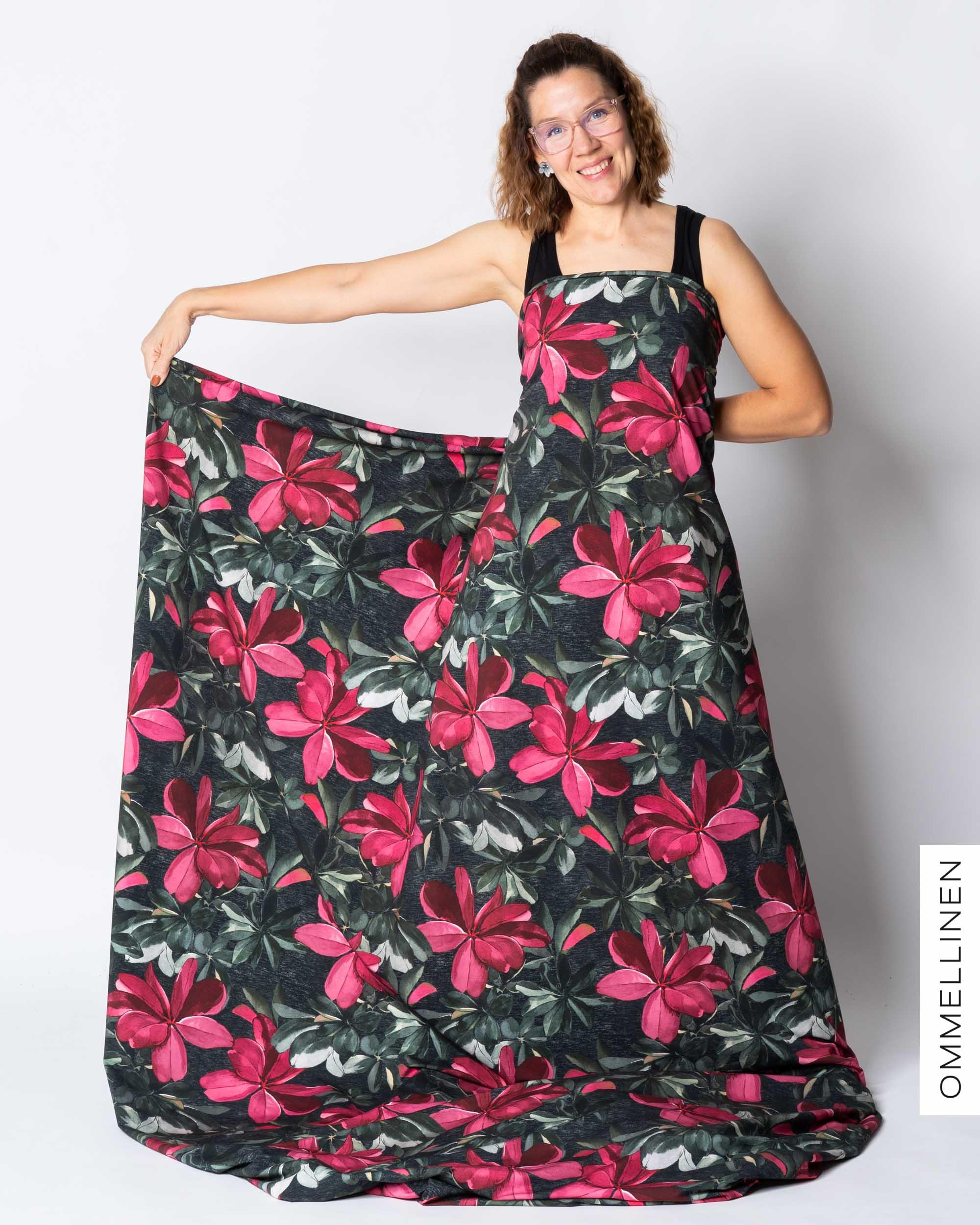 French terry, Aralia - fuchsia