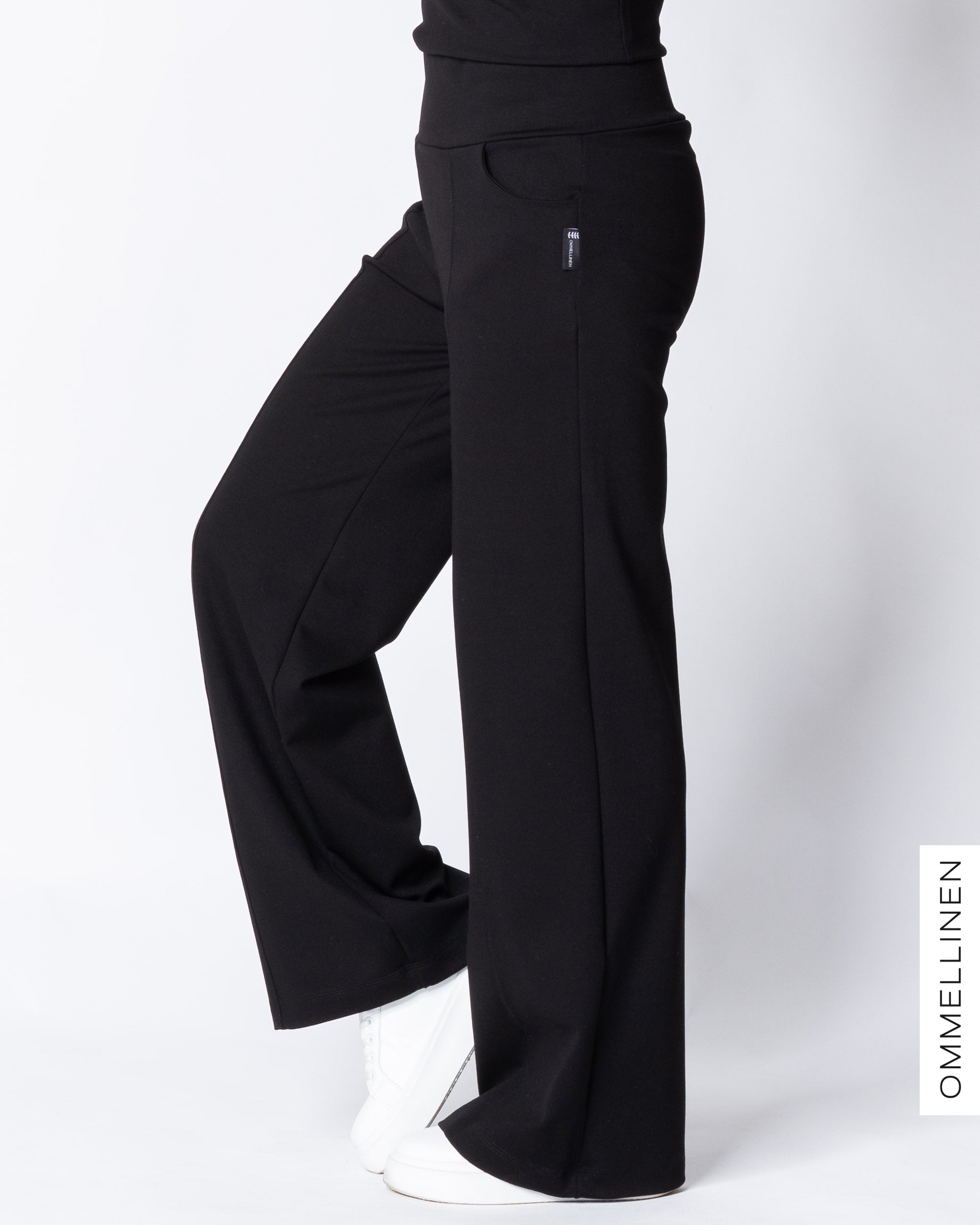 KANTTI pants - LONG LENGTH, black