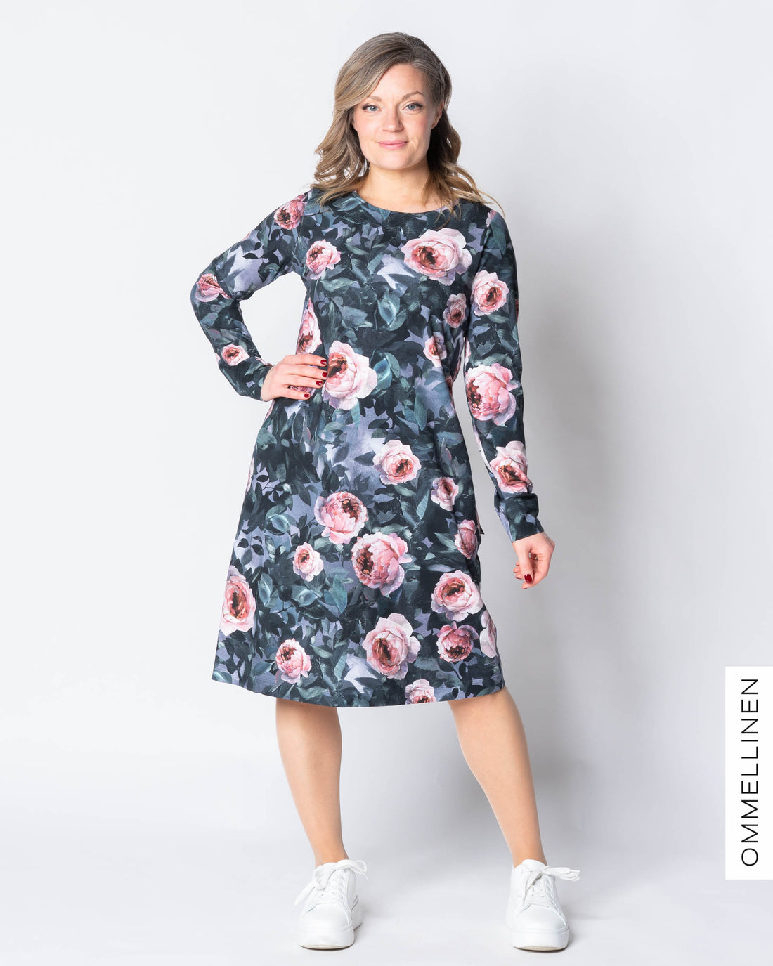 IISI dress, Lumous continuous - blue