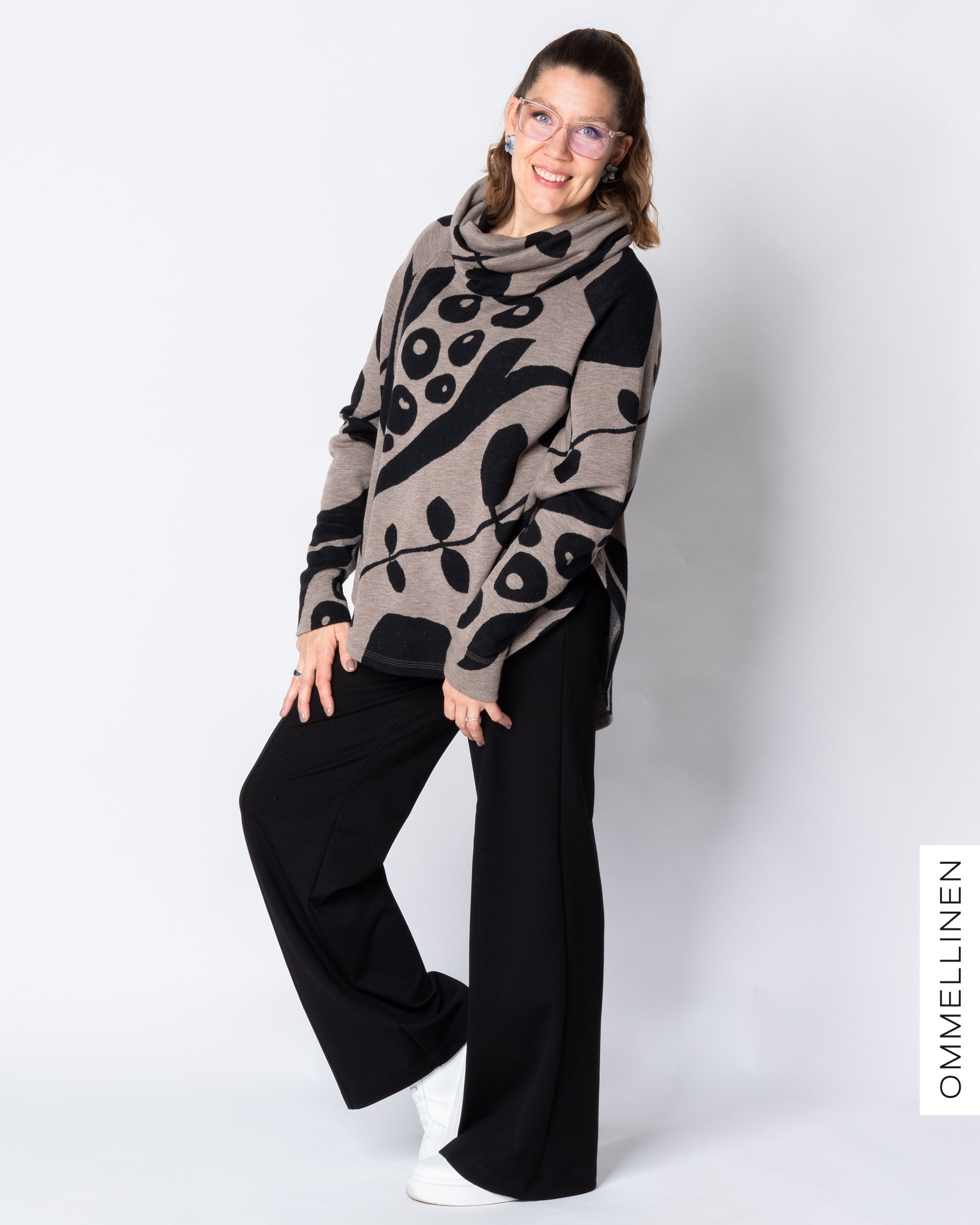 PANCHO, Kaunotar - hazelnut/black