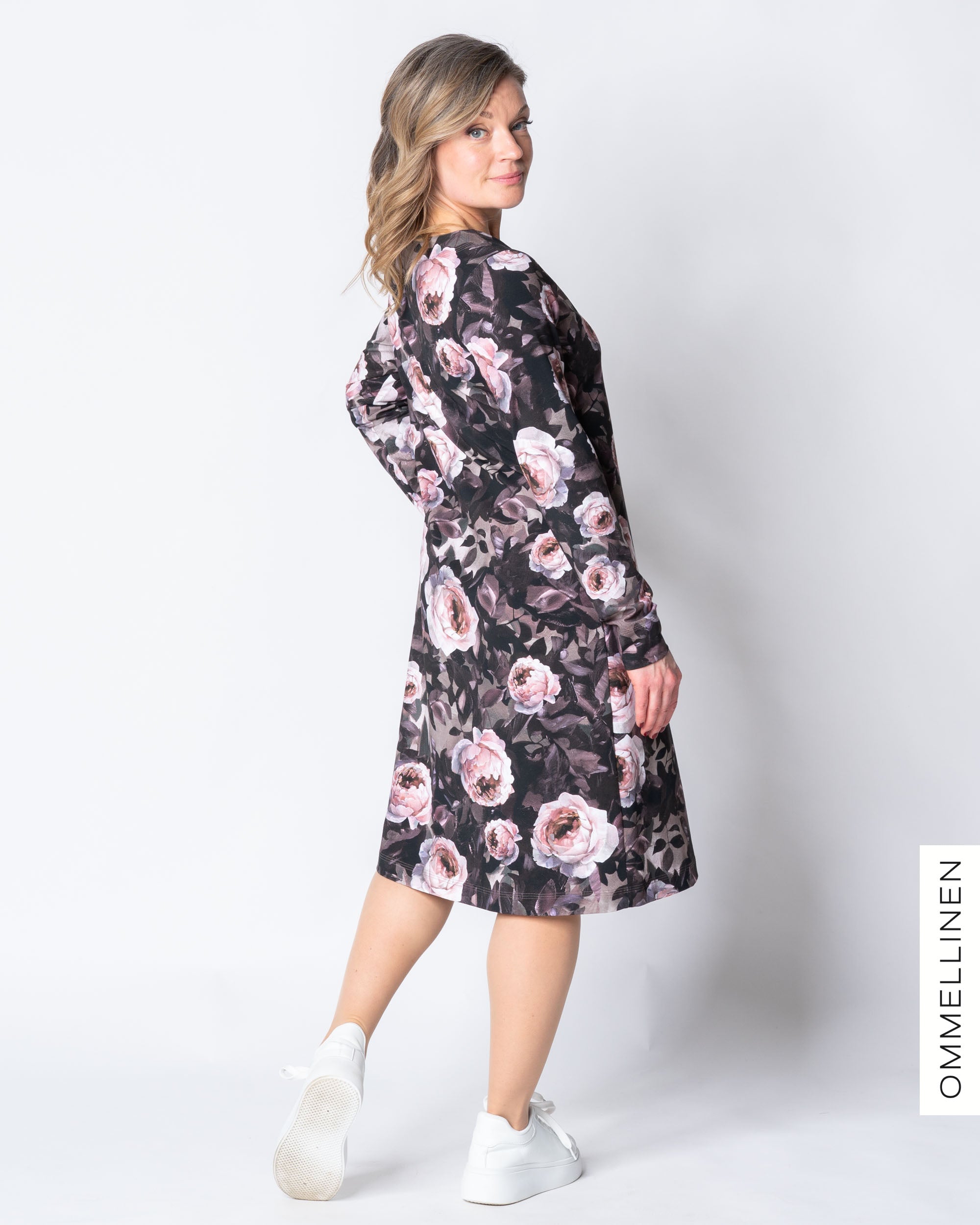 IISI dress, Lumous continuous - sepia