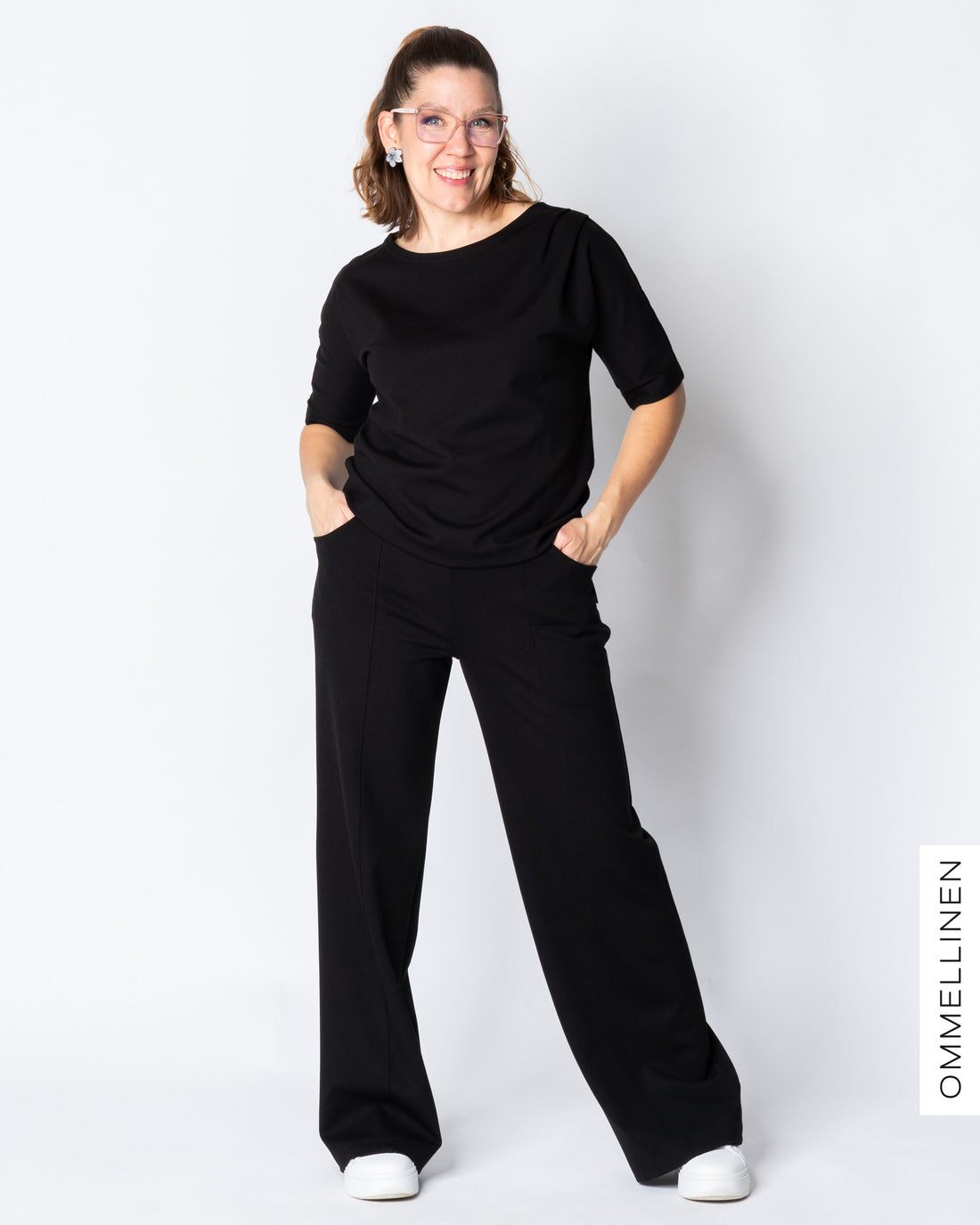 KANTTI pants - NORMAL LENGTH, black
