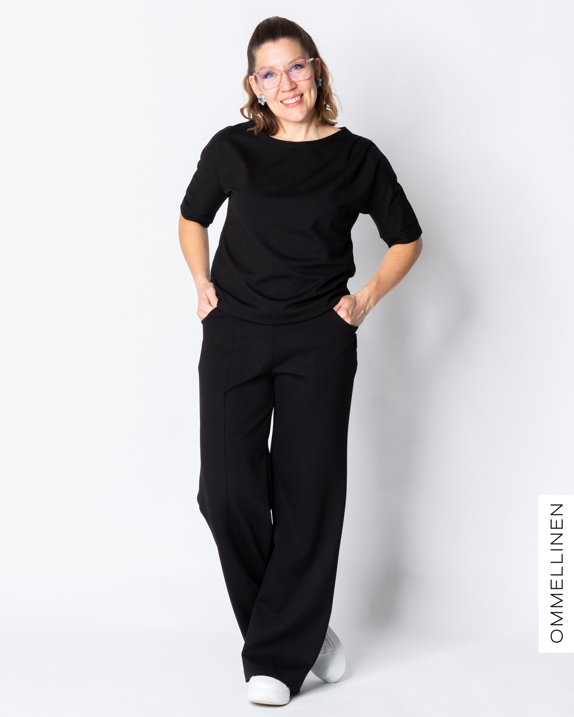 KANTTI pants - LONG LENGTH, black