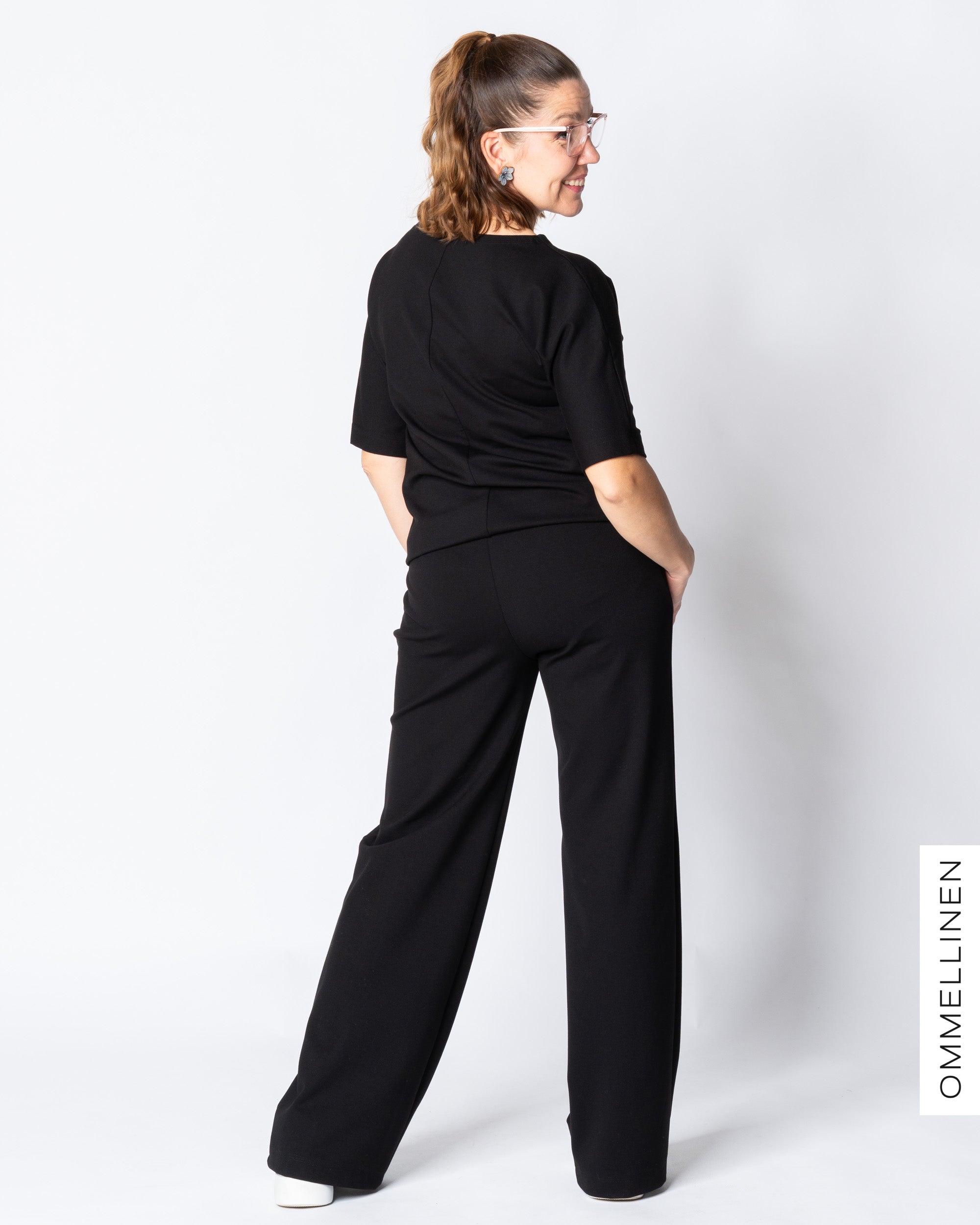 KANTTI pants - LONG LENGTH, black