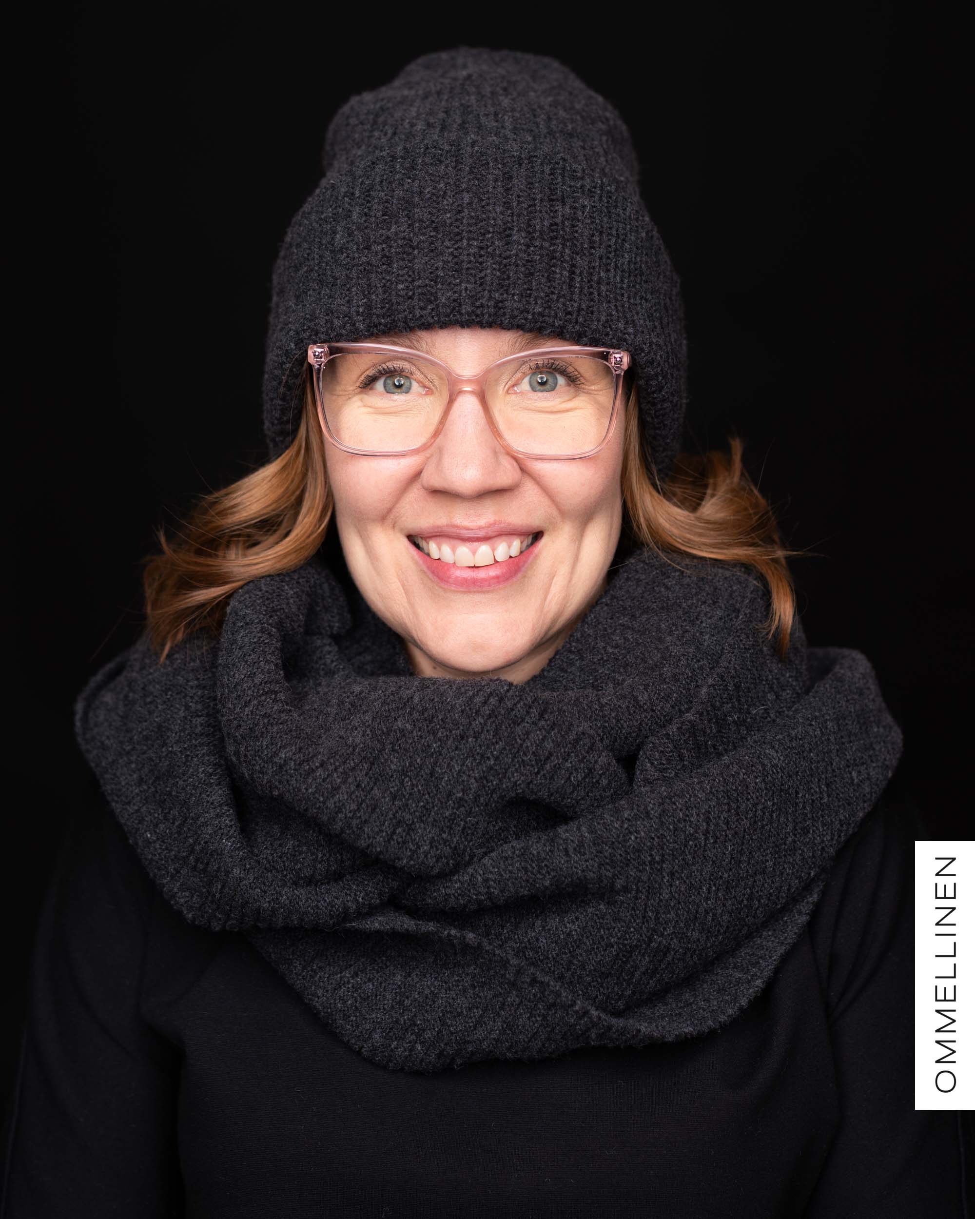 MAXI tube scarf, dark grey