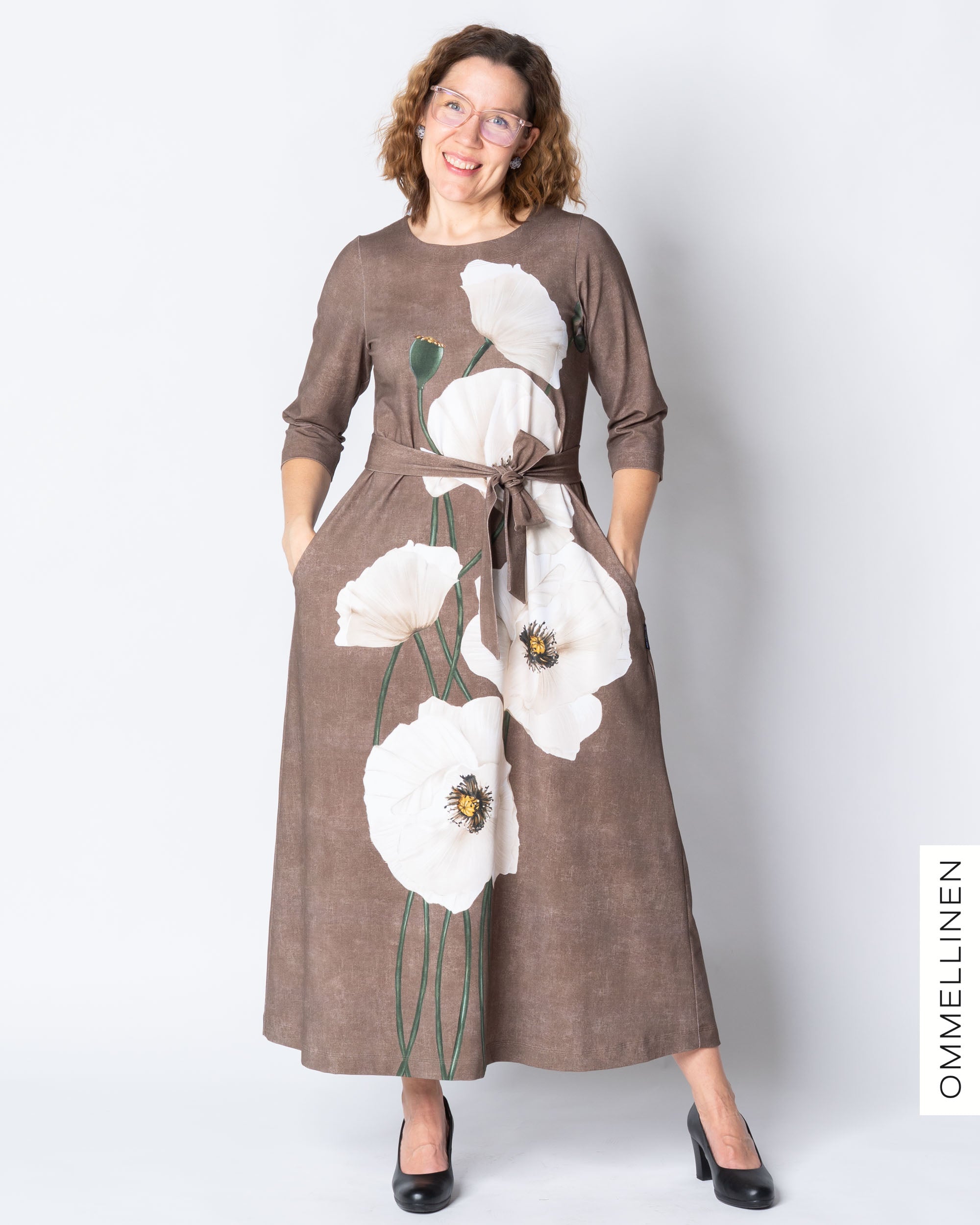 UNELMA dress, Yökukka - brown