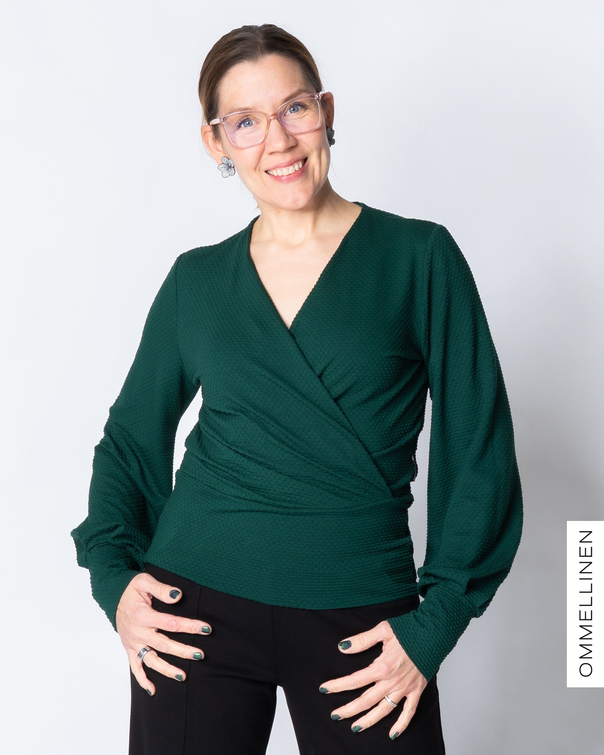 HELMI shirt, emerald