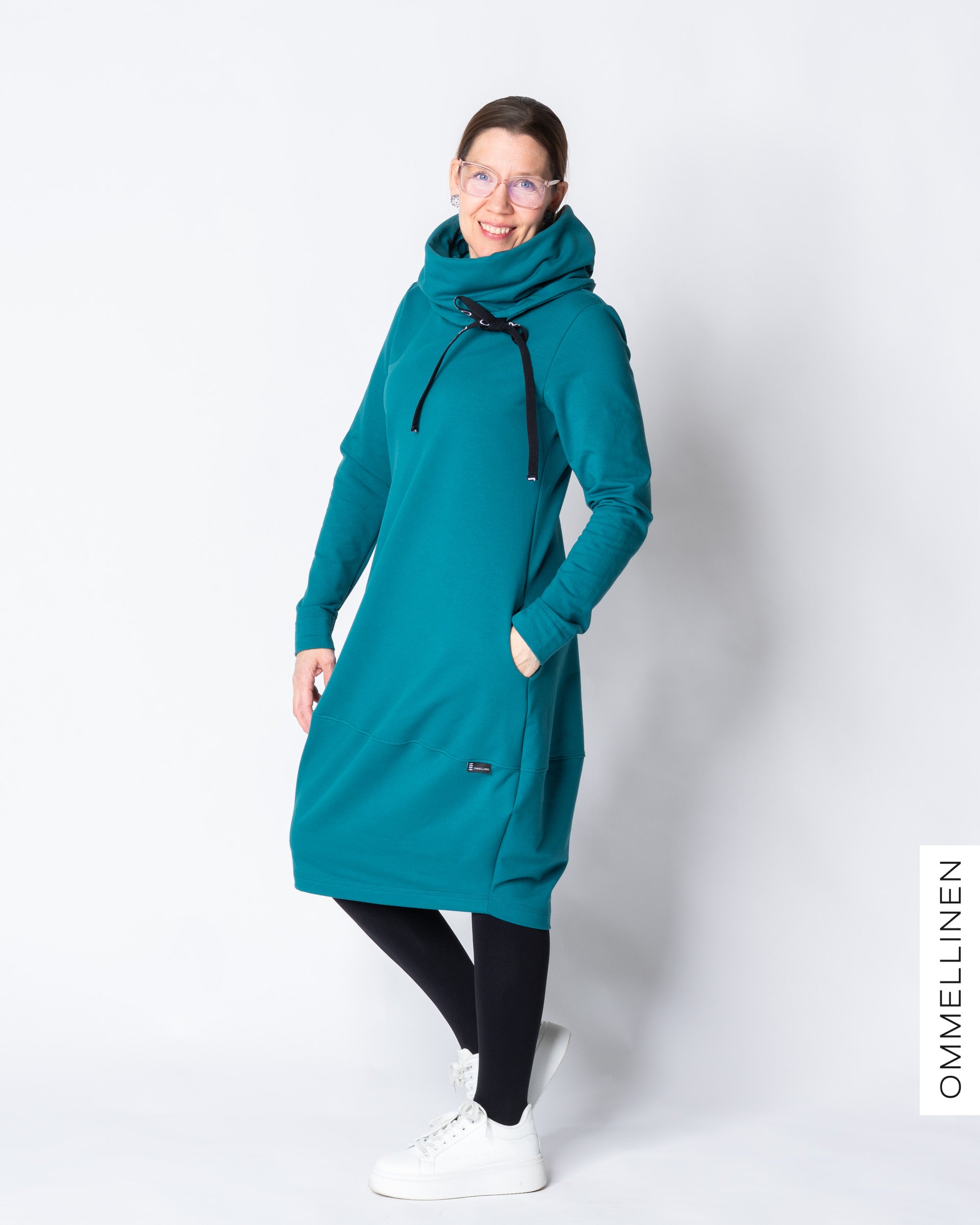 SPORT dress, petrol blue