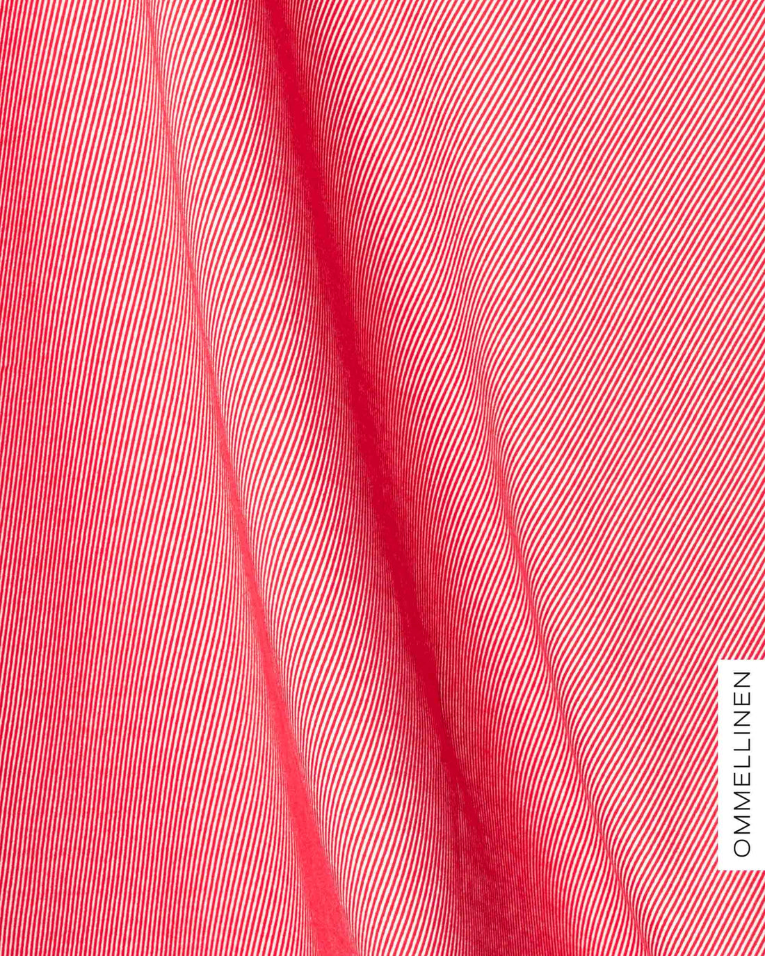 Stripe rib knit, red/white