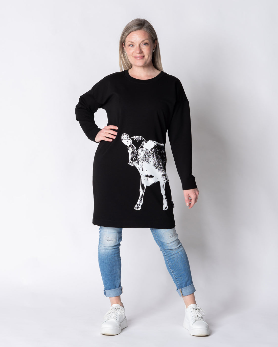 LEMPI tunic, Lähellä - cow