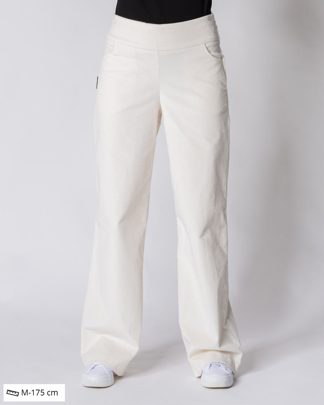 CORDUROY pants - LONG LENGTH, vanilla