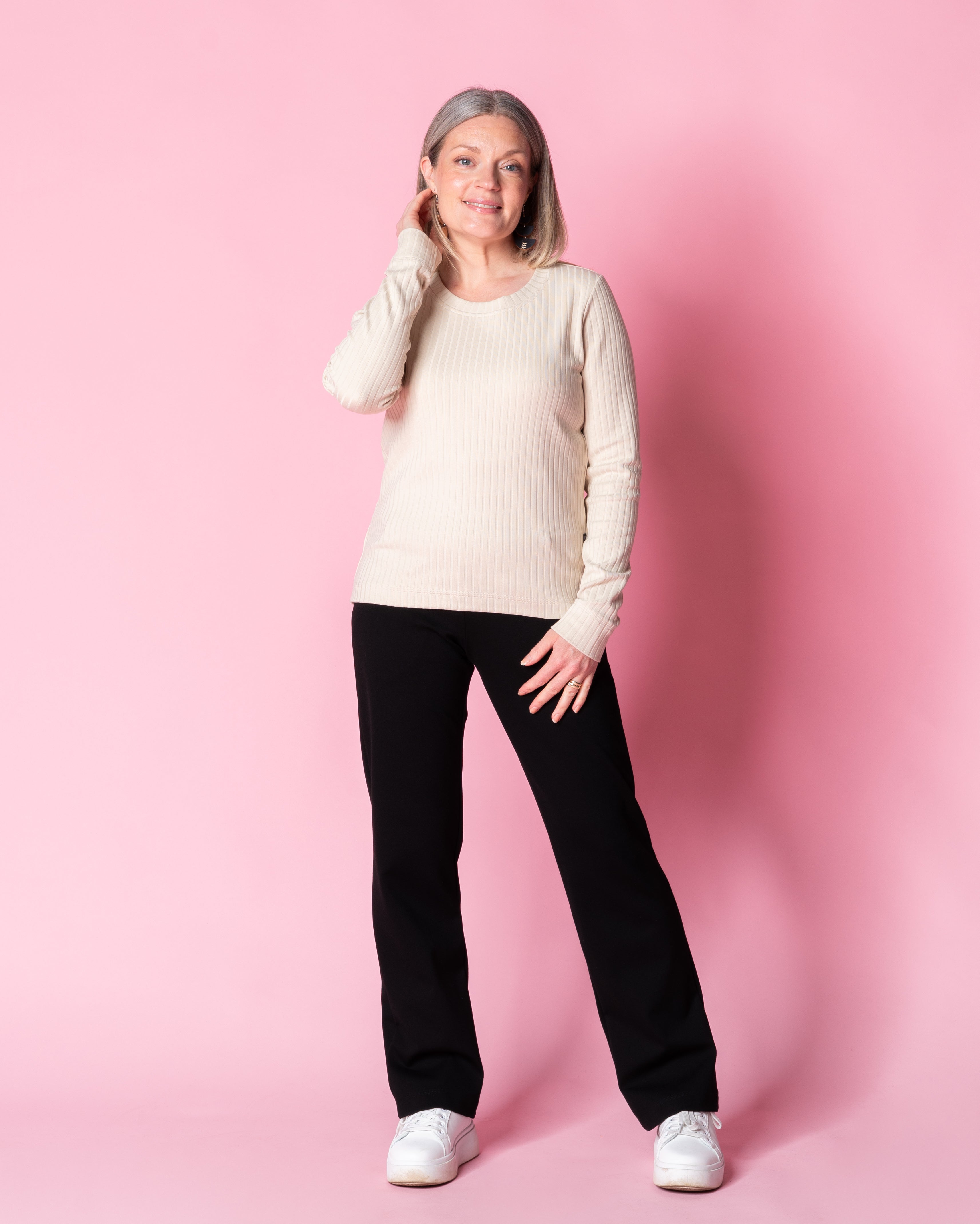 RIBBI shirt, powder