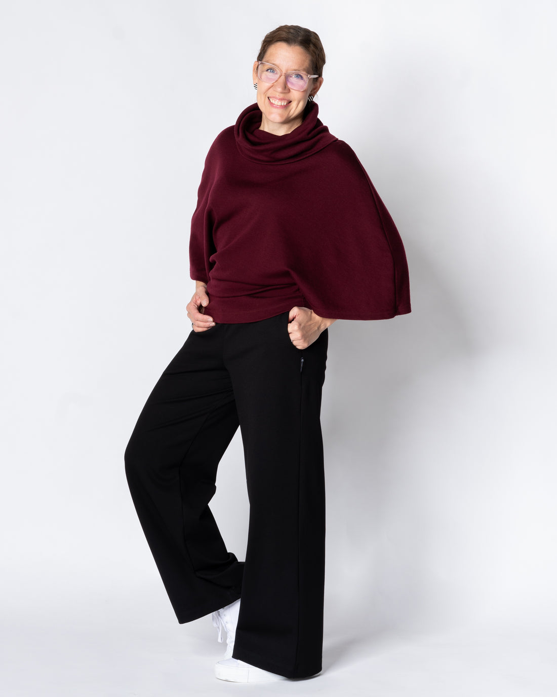 HULMULIINI shirt, burgundy