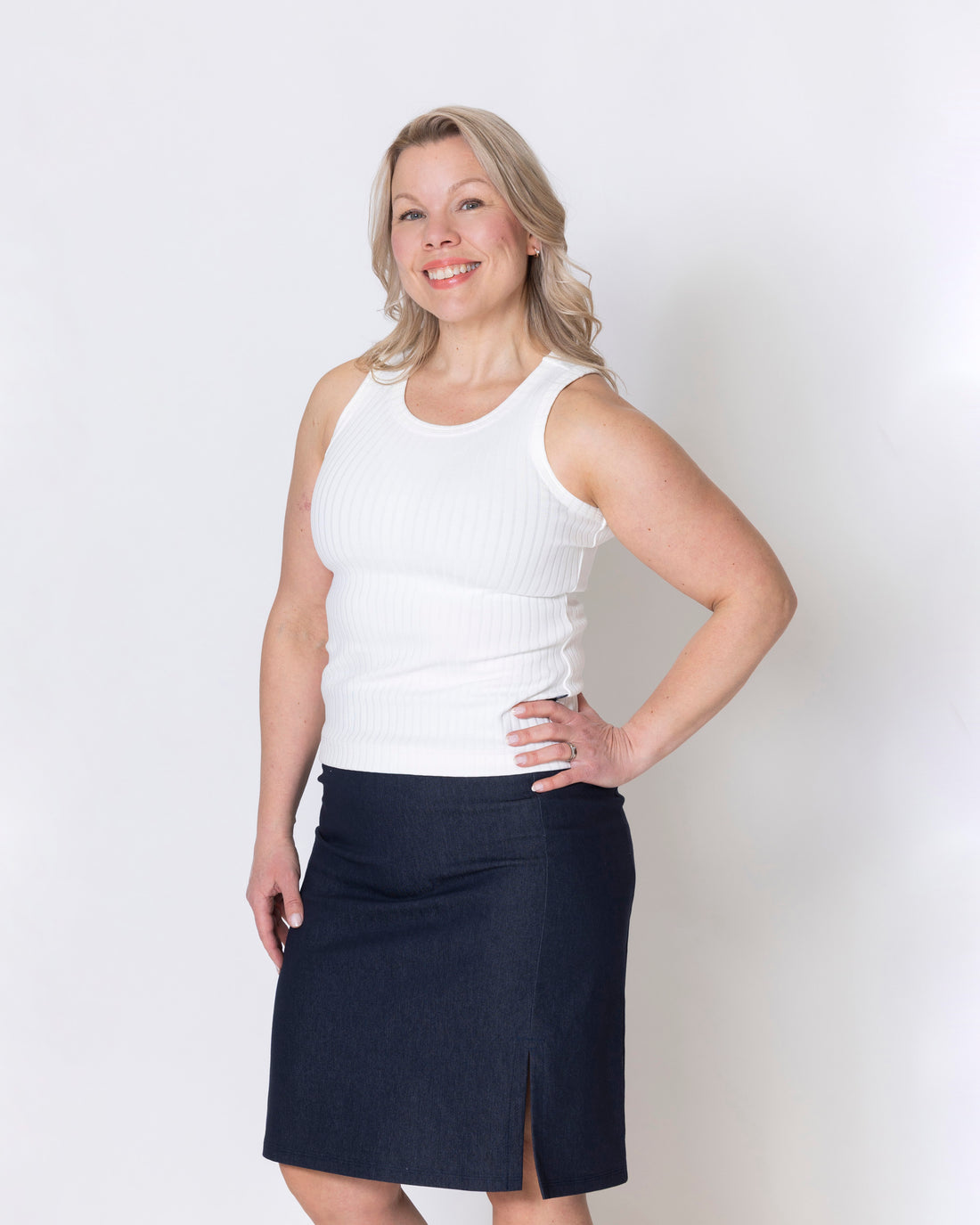 TYRMÄYS top, off white