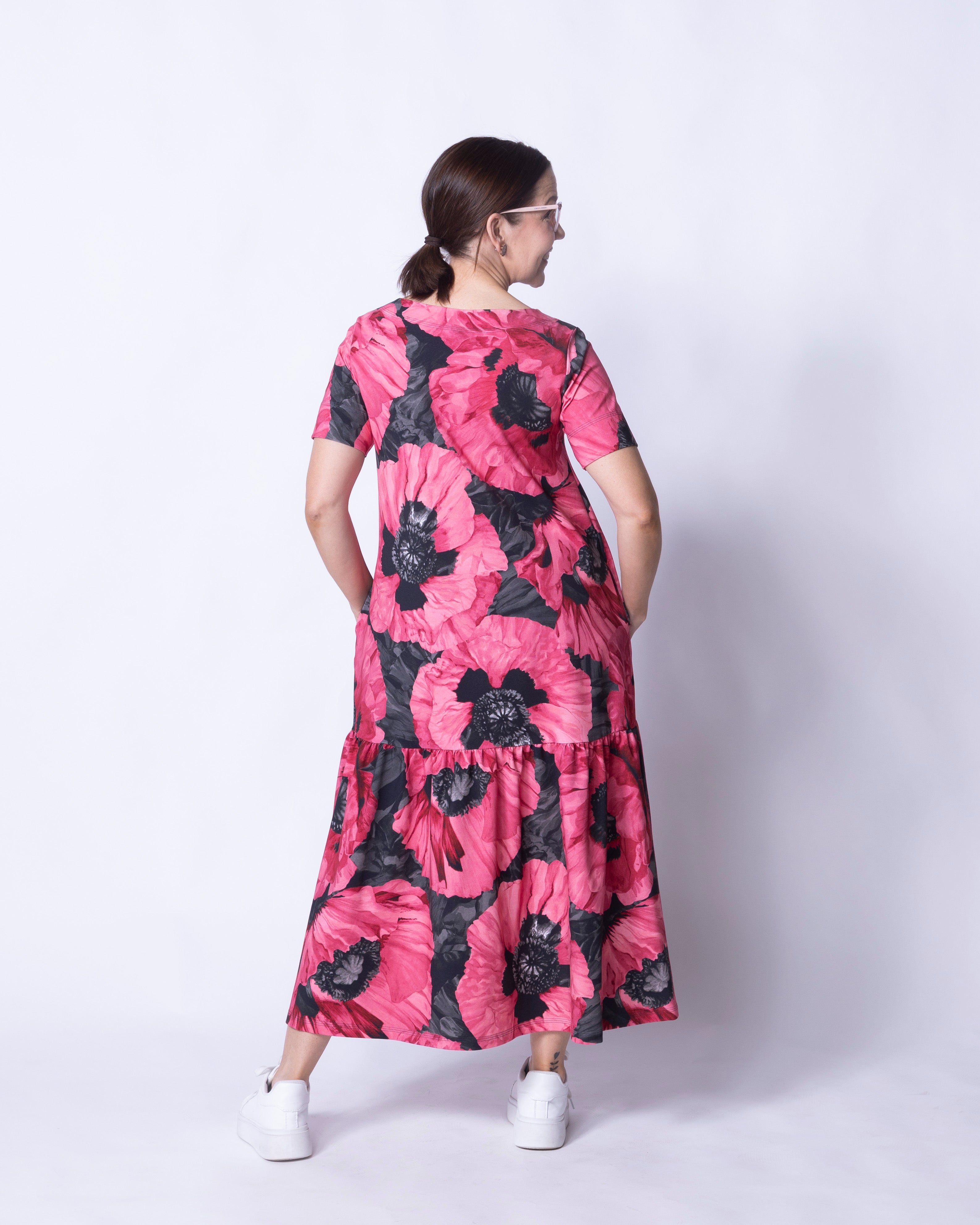 FRILLA dress, Tuulenkukka - pink