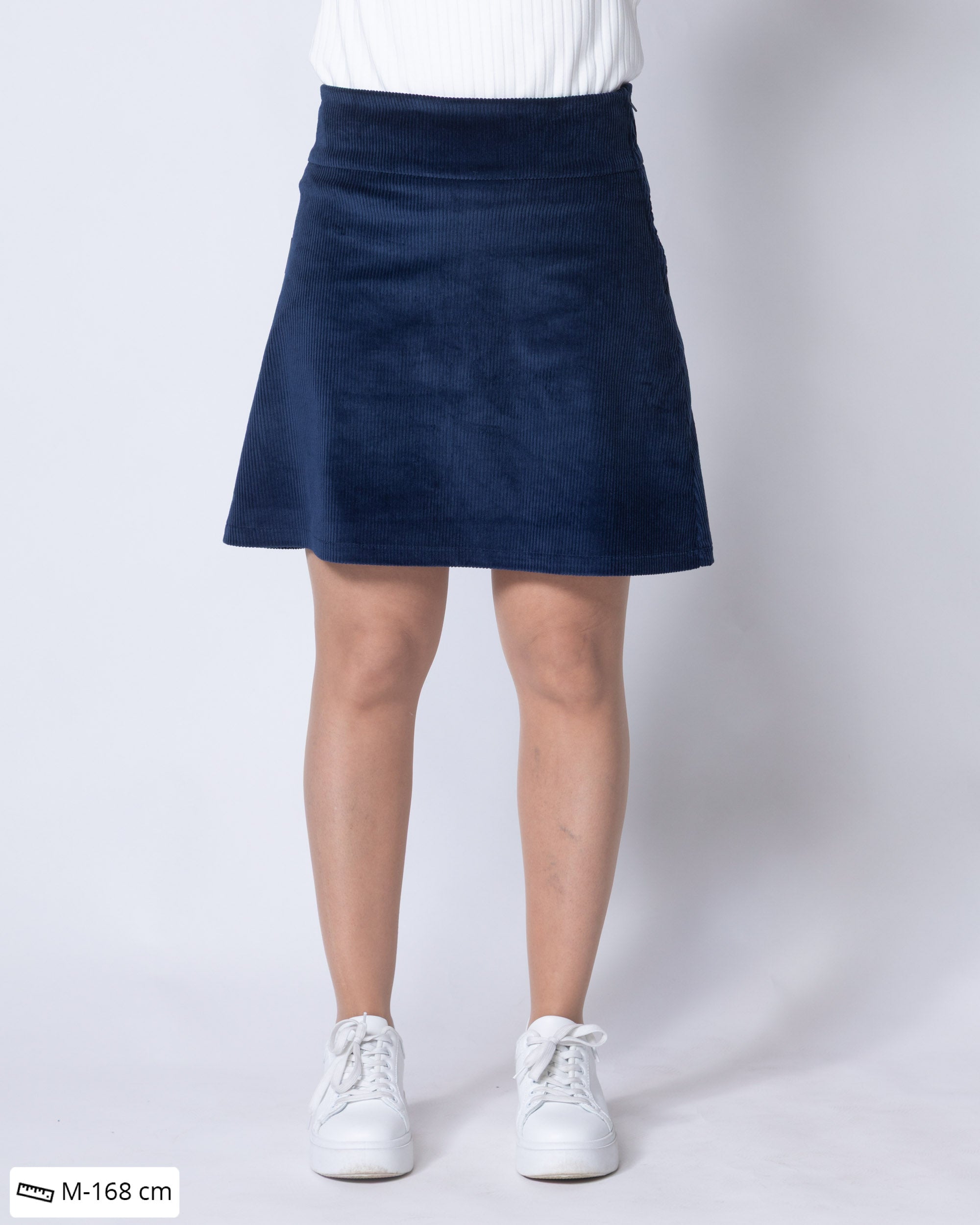 CORDUROY skirt, blue