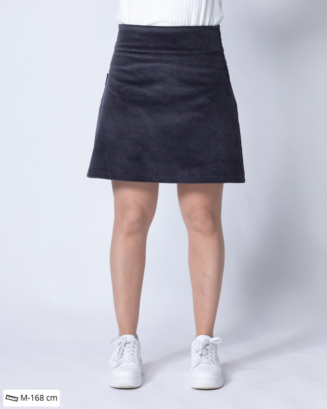 CORDUROY skirt, grey