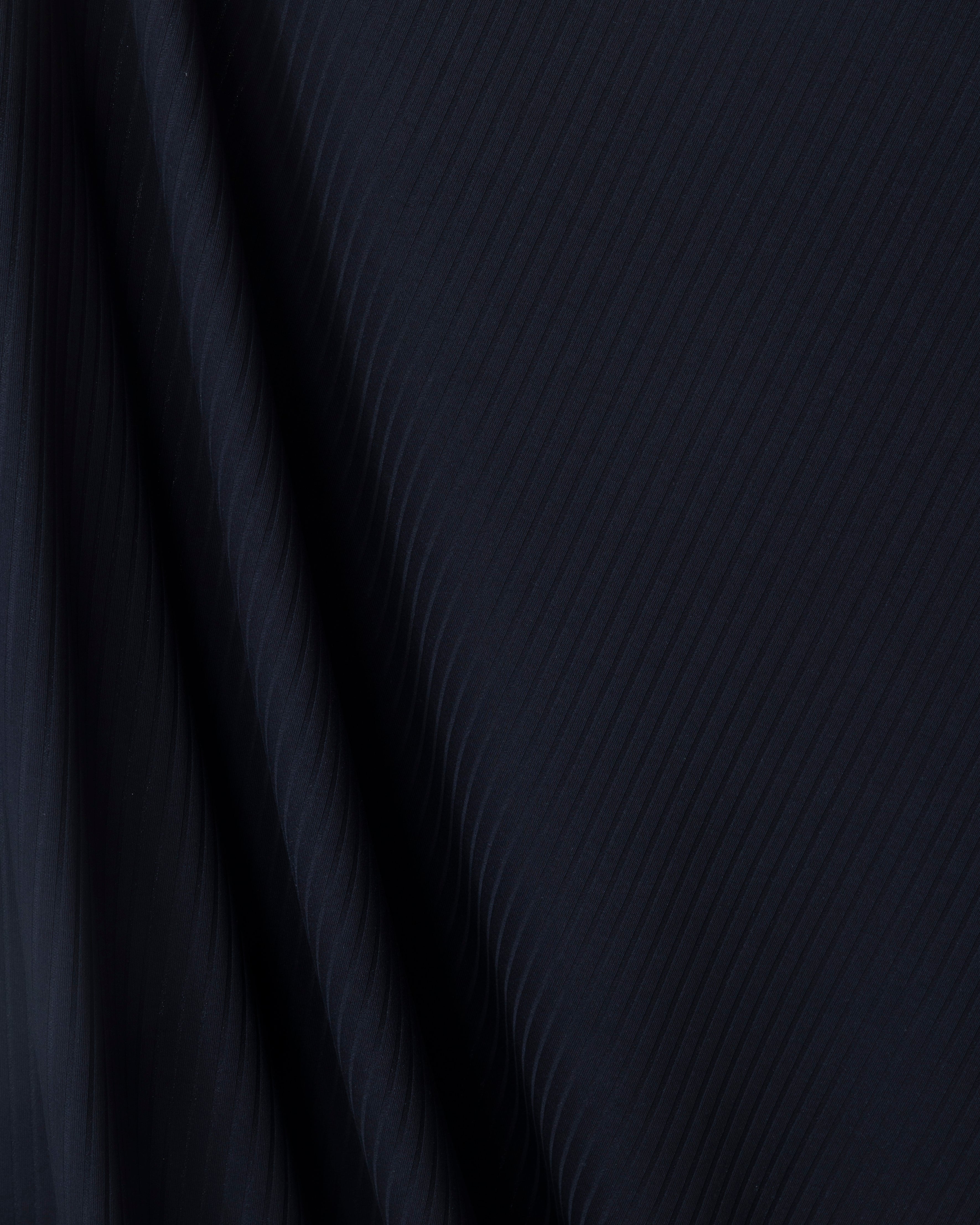 Rib knit - PRE-CUT, black