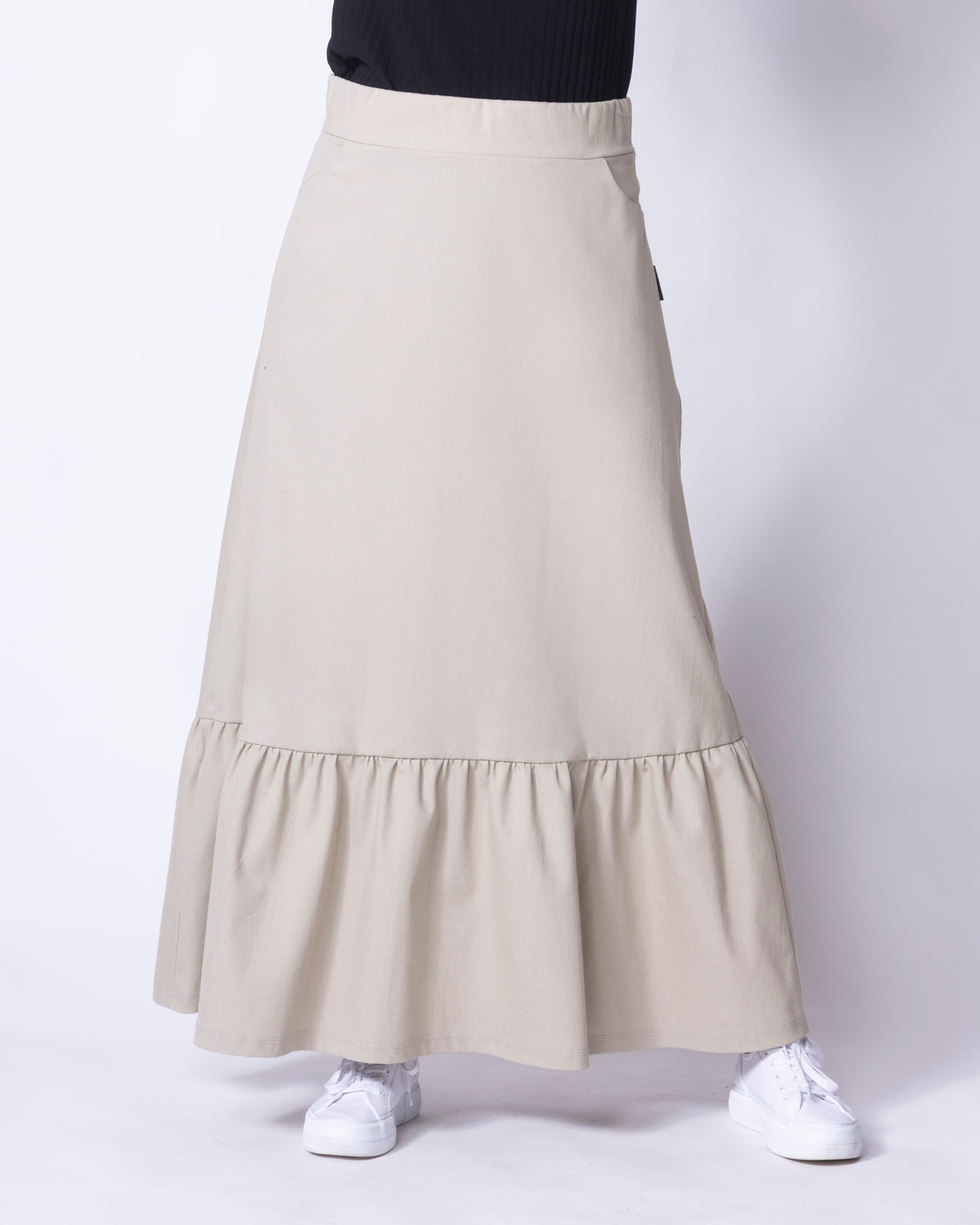 DENIM skirt, light