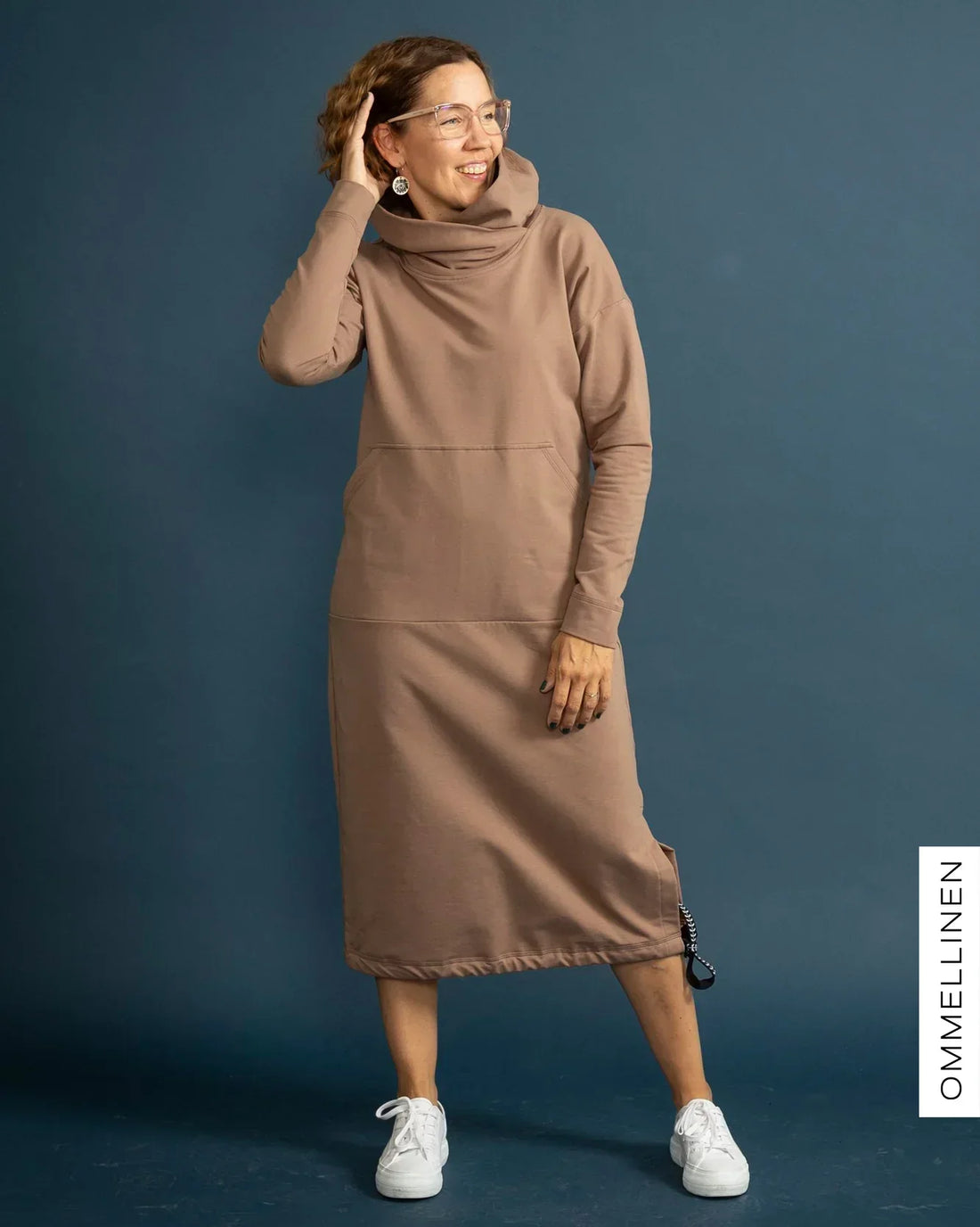 COLLARI dress, cacao