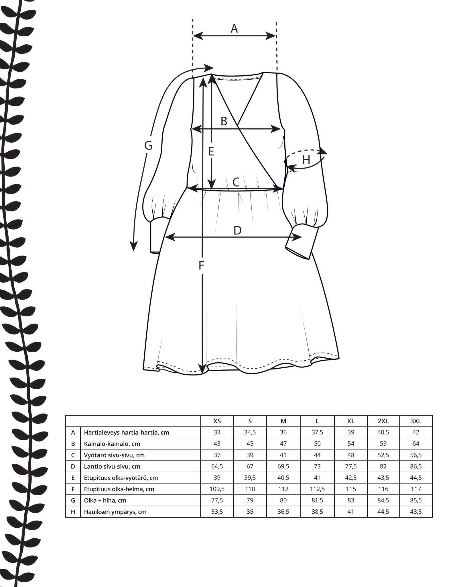 Pattern - helmi dress