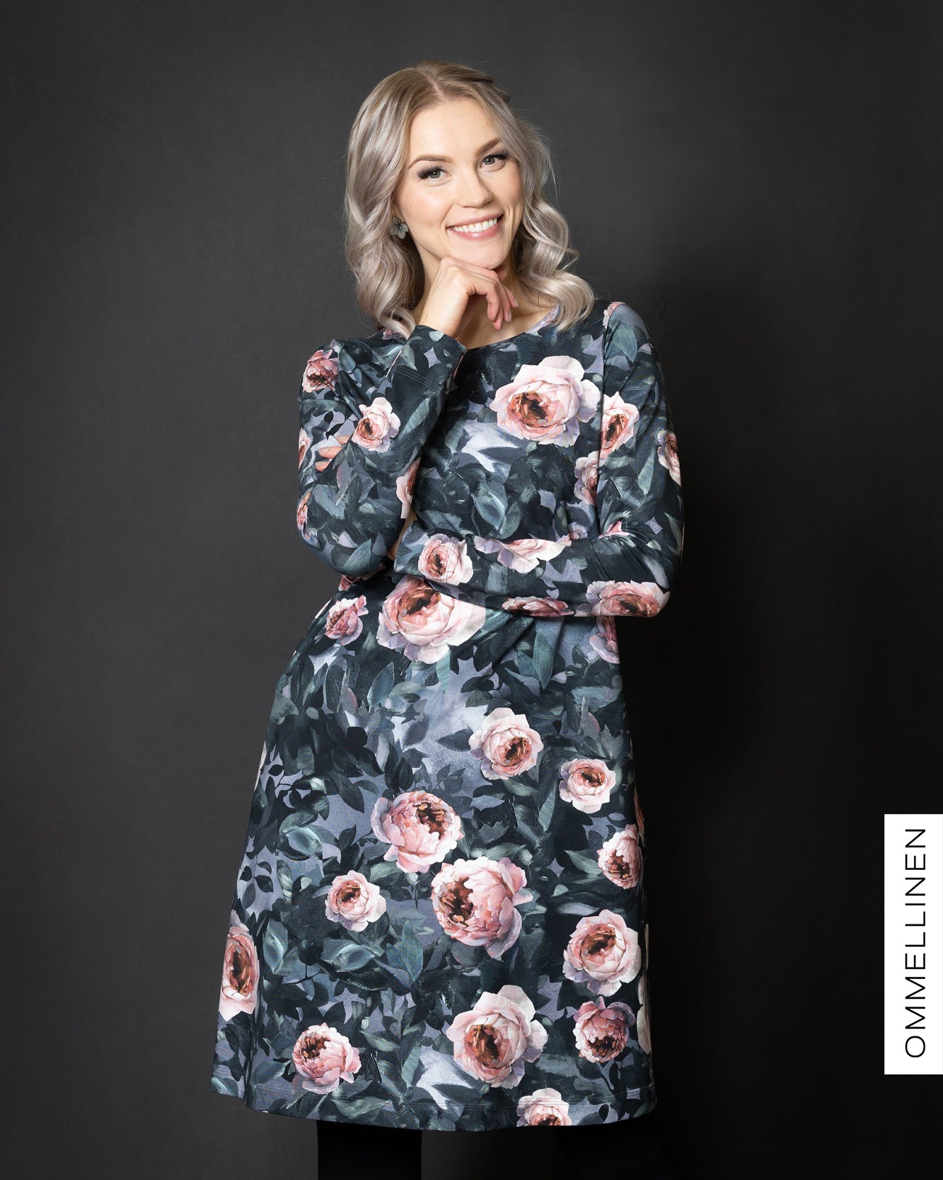 IISI dress, Lumous continuous - blue