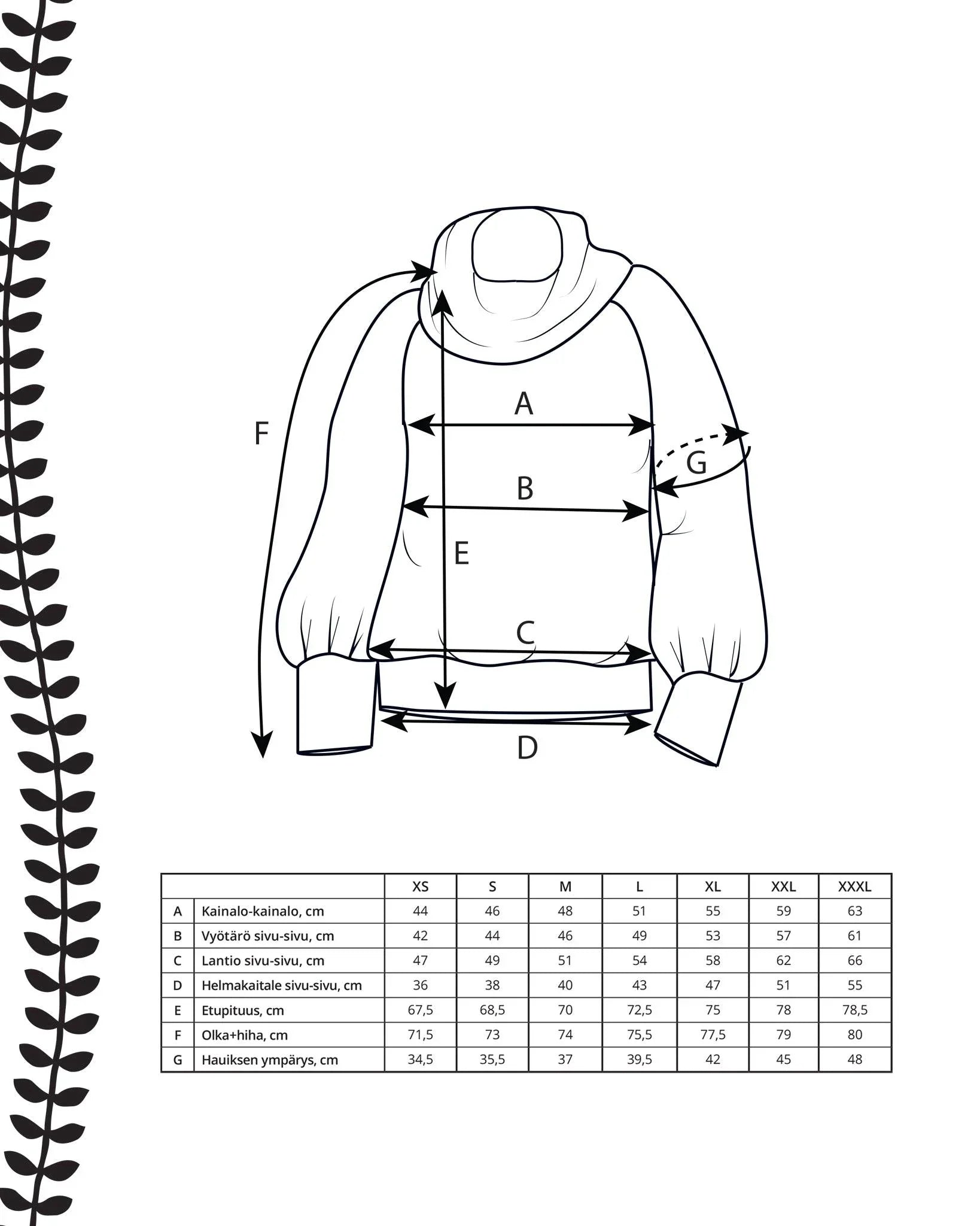 Pattern - laskos shirt