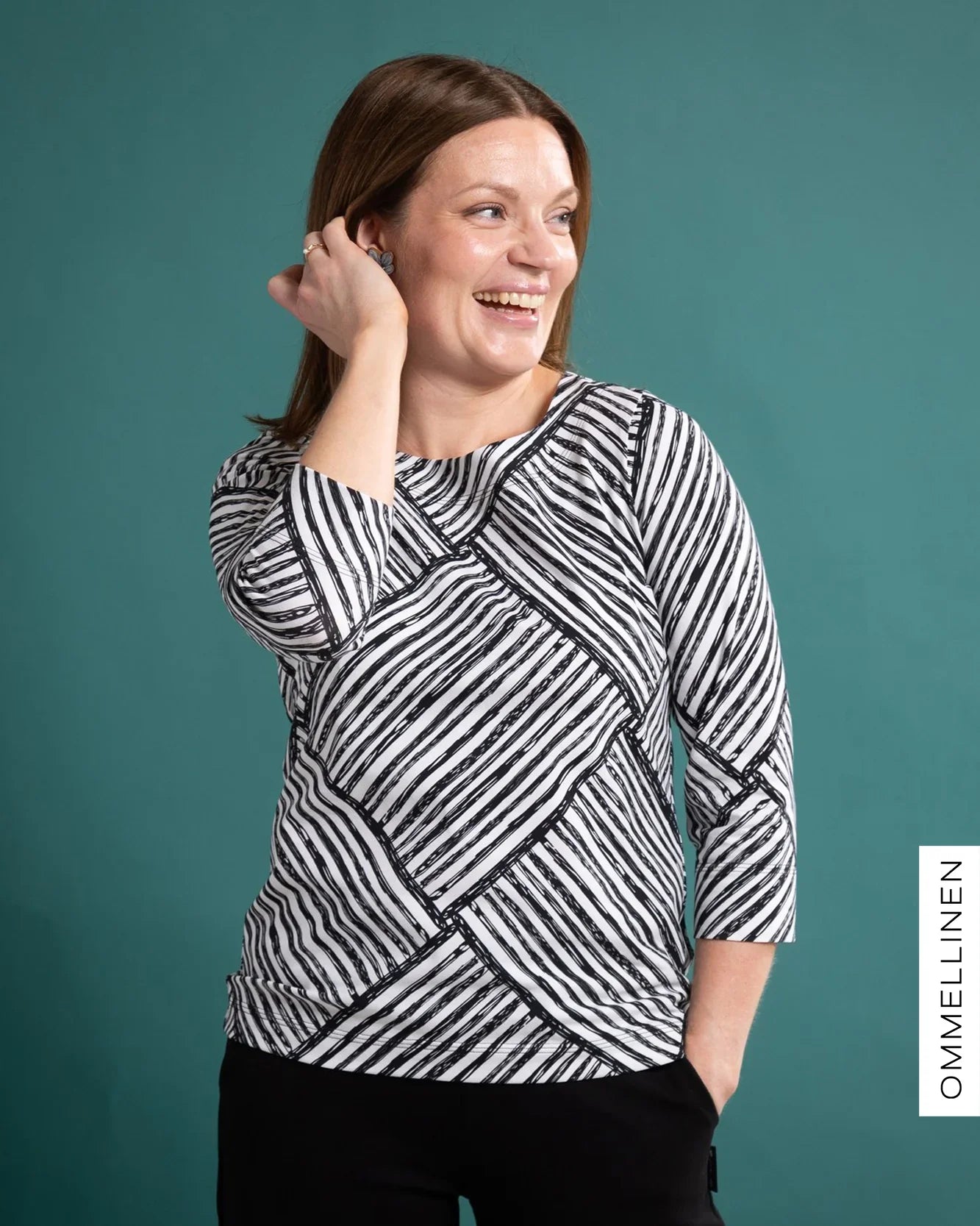 MIELI shirt, Päre - black & white