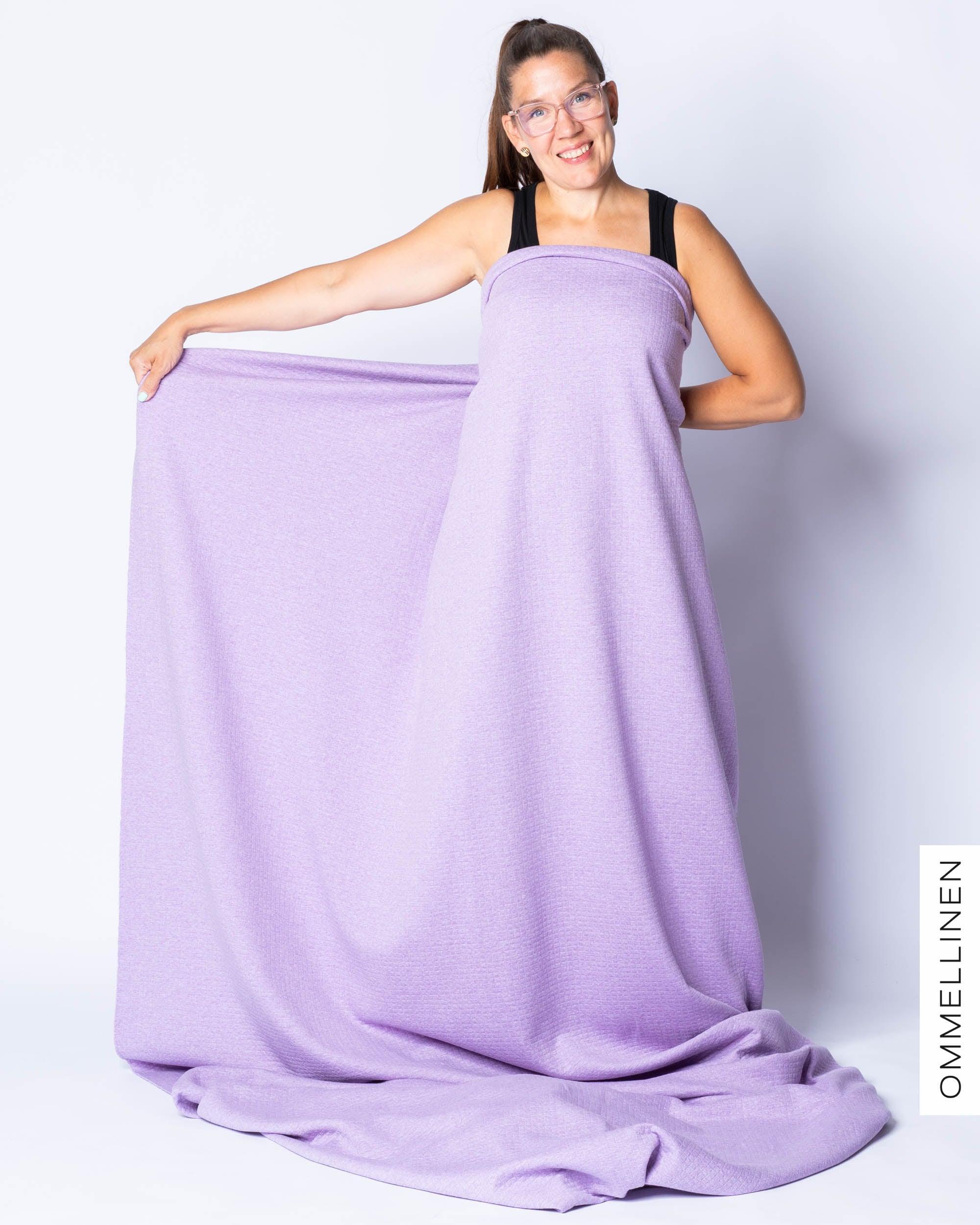 Recycled knit, melange lilac